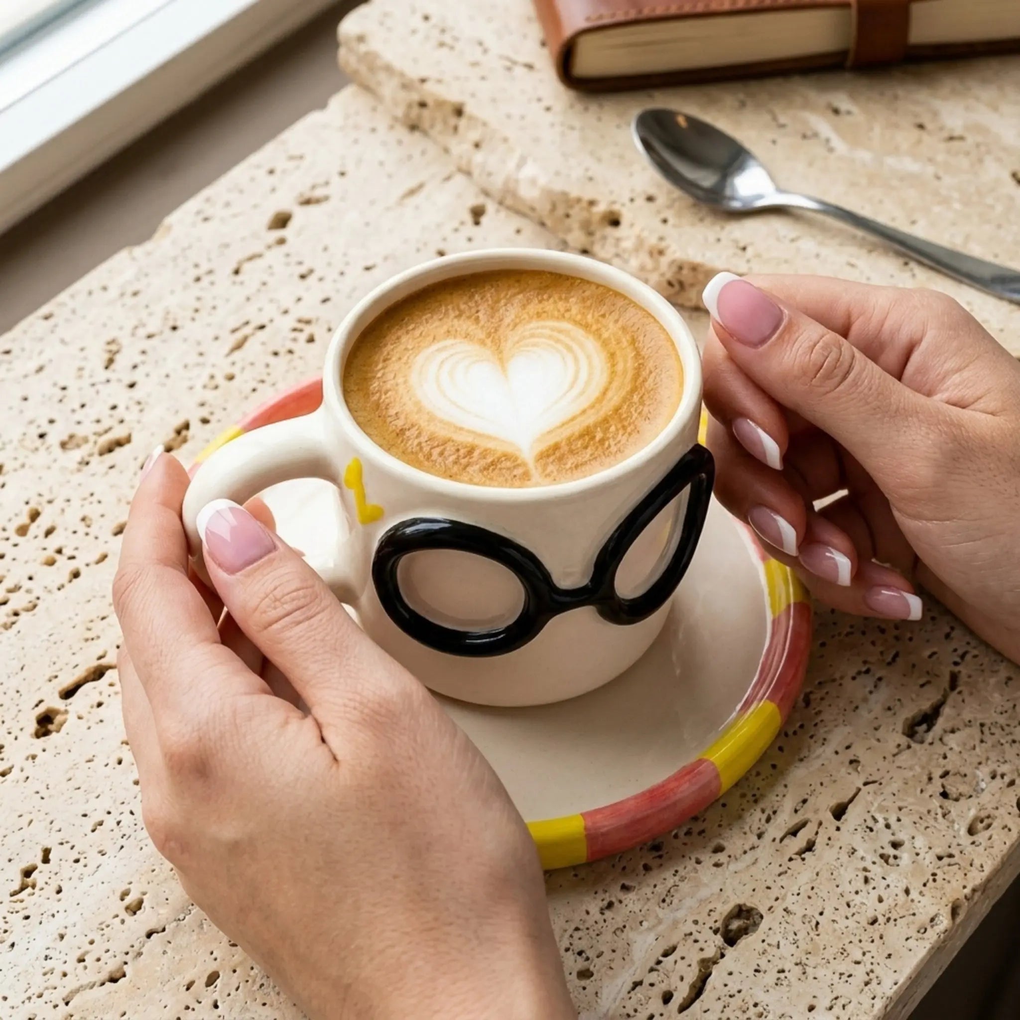Mug Harry Potter céramique vue village Provence
oliviers fenêtre fait main Tunisie — Fiolla Home
