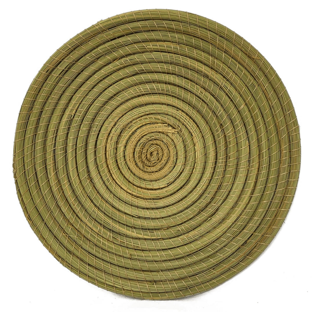 Sous-Plat en Halfa Marron - Élégance Naturelle | Fiolla Home