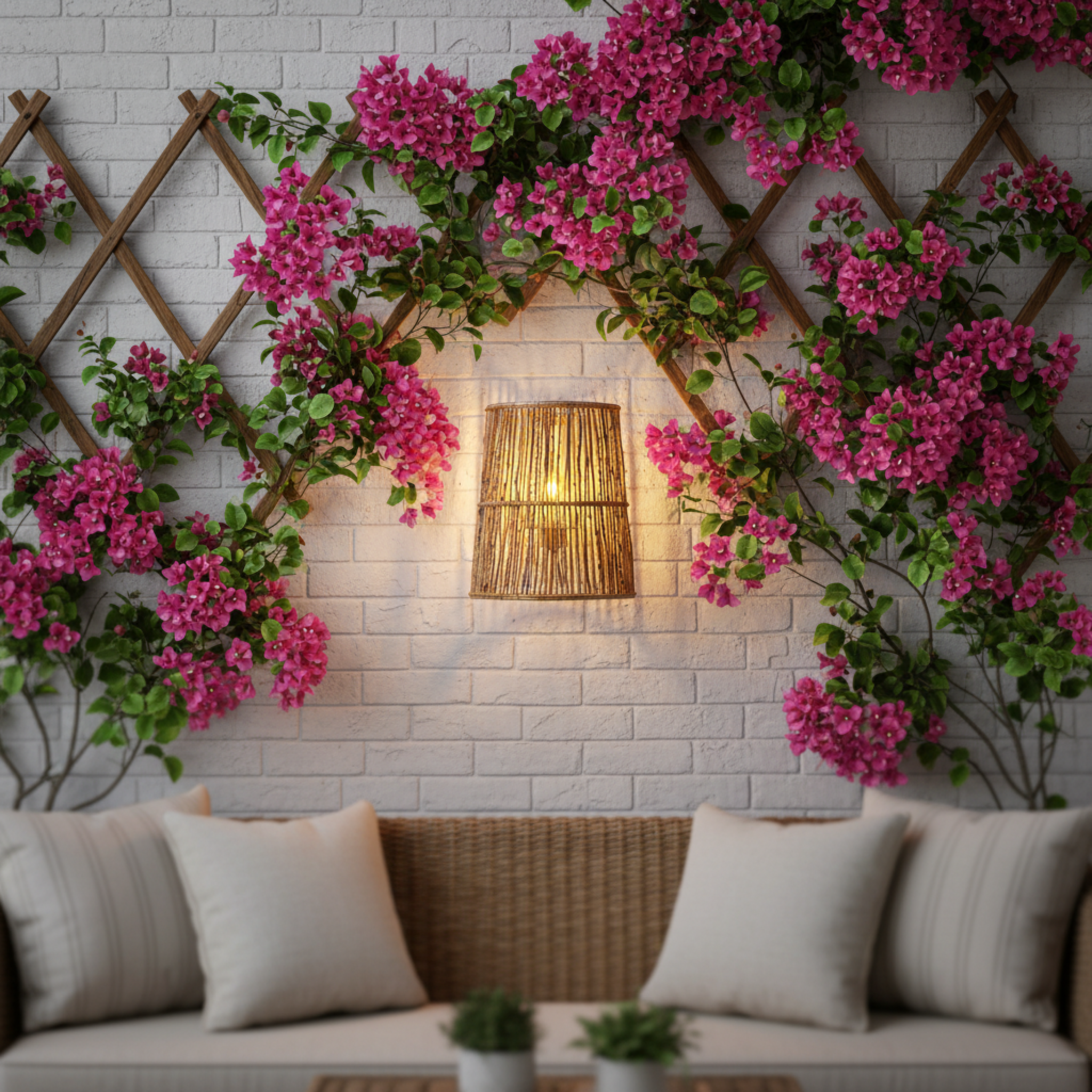 Applique Murale Fibres de Palmier Artisanale Fait Main | Fiolla Home