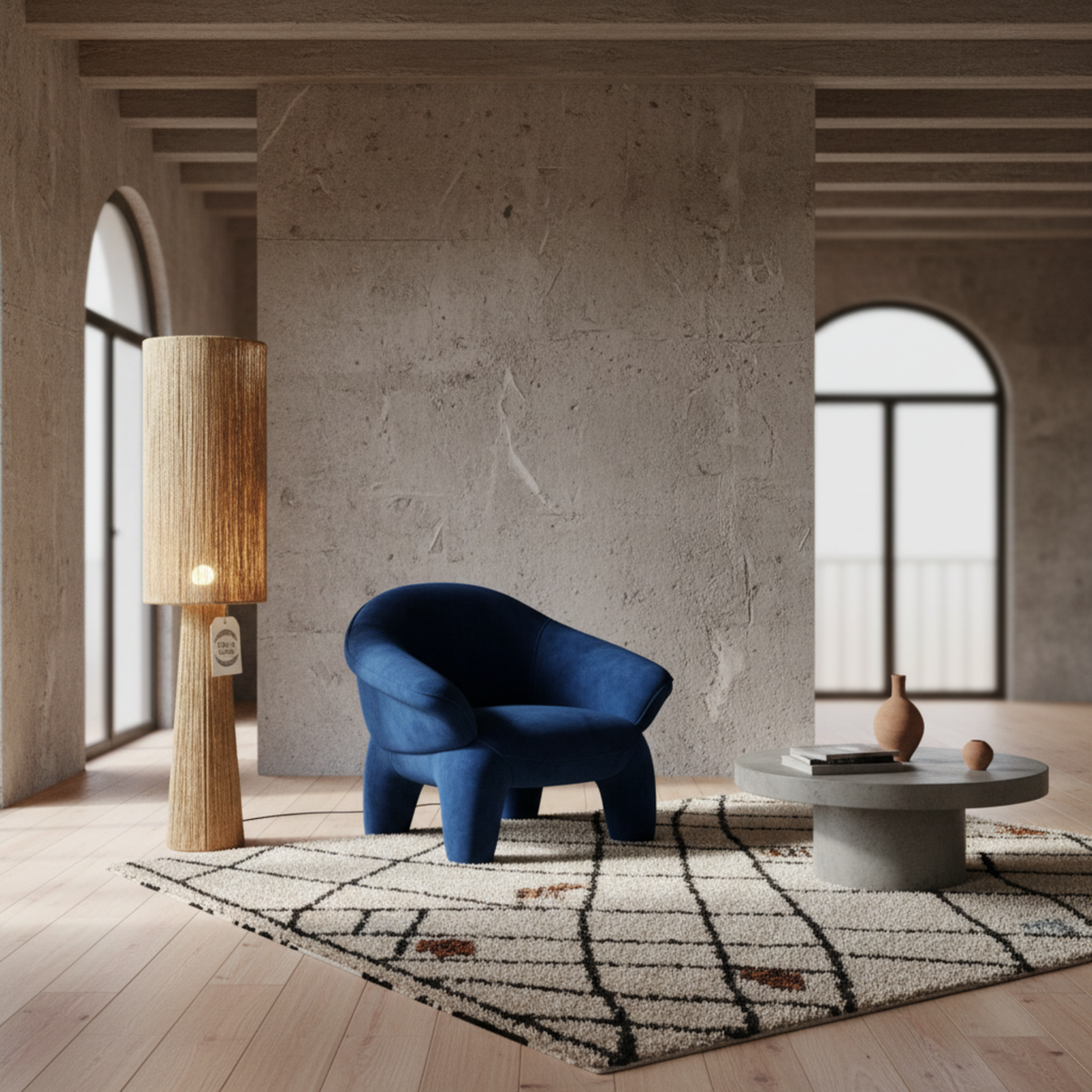 Lampadaire "OASIS" par Fiolla Home – Luminaire Artisanal Luxe Tunisie