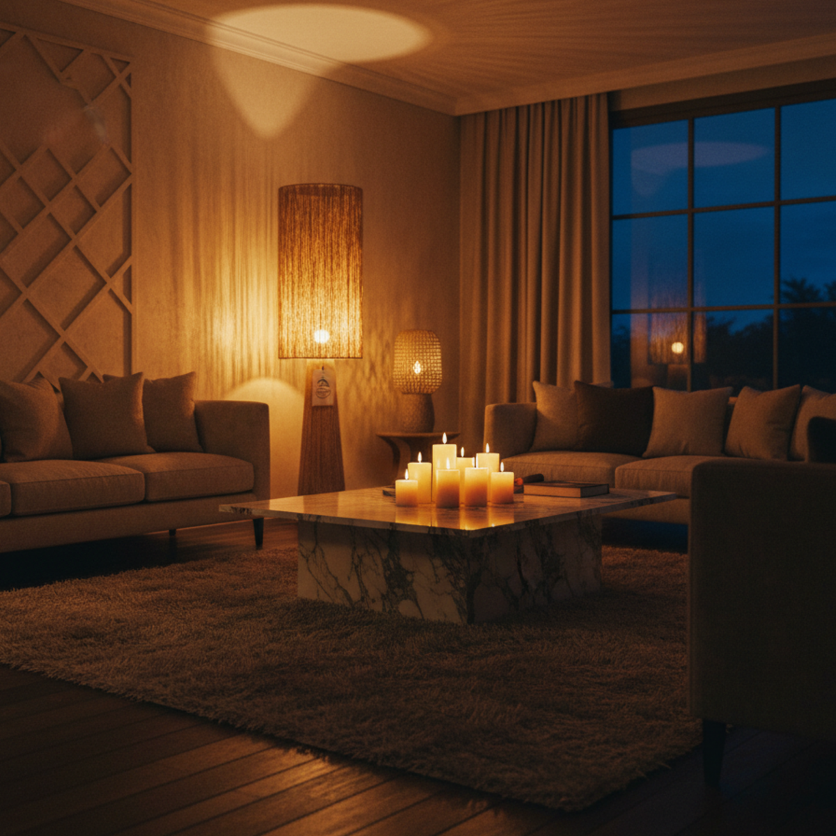 Lampadaire "OASIS" par Fiolla Home – Luminaire Artisanal Luxe Tunisie