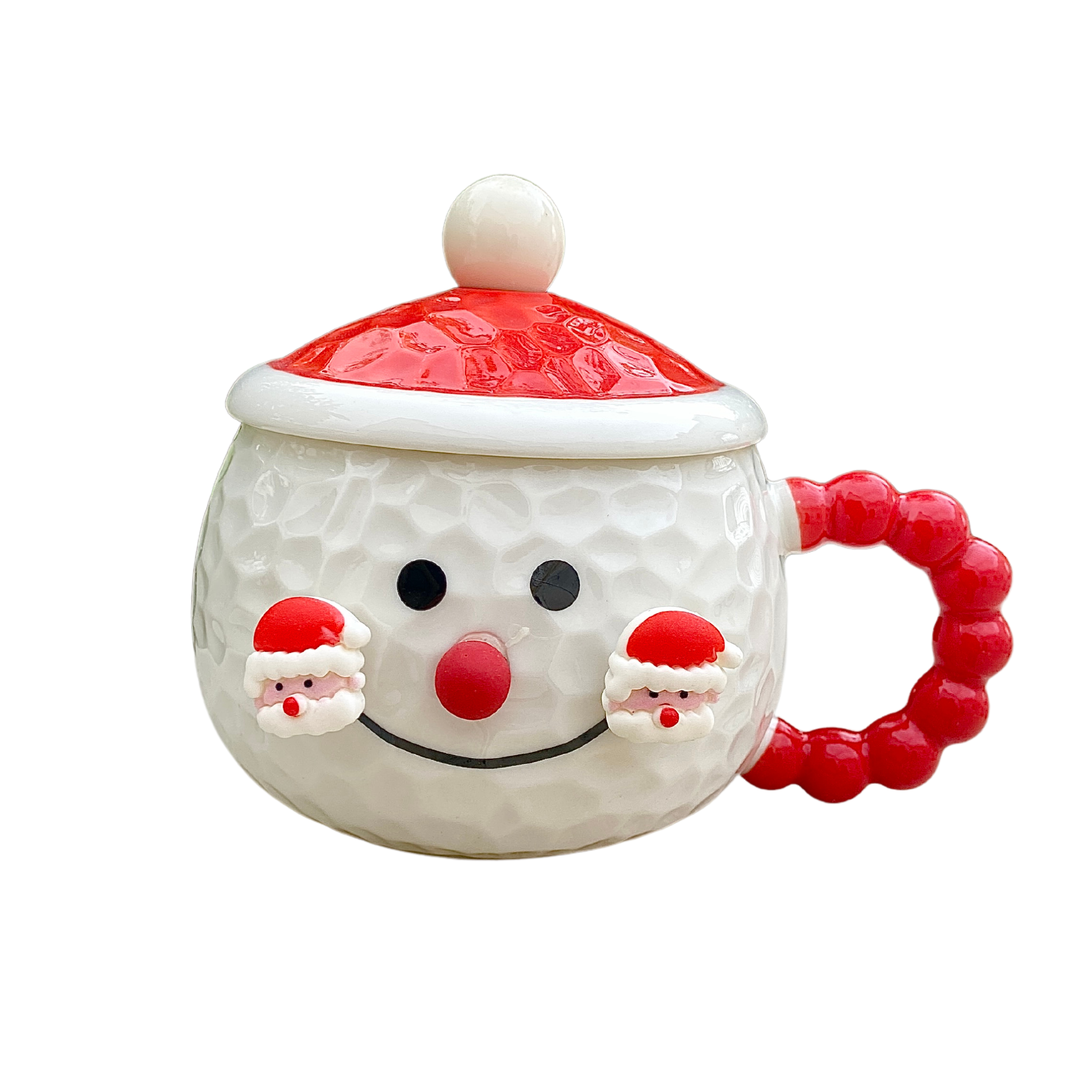 Mug de Noël avec Couvercle | Design Festif et Élégant | Fiolla Home