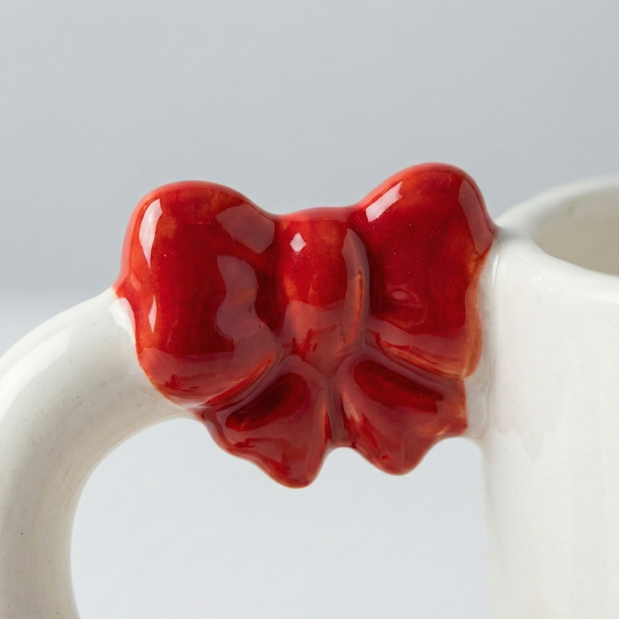 Mug & Sous-Tasse Nœud Rouge – Mug Cute & Idée Cadeau Tunisie