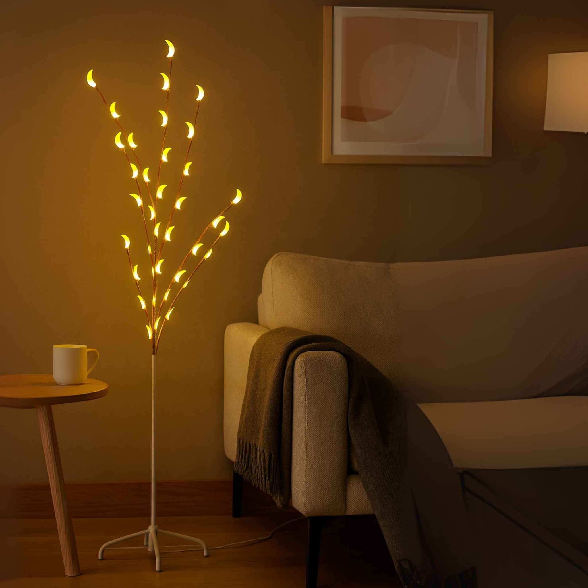 Lampadaire Lune LED Tunisie | Luminaire décoratif | Fiolla Home