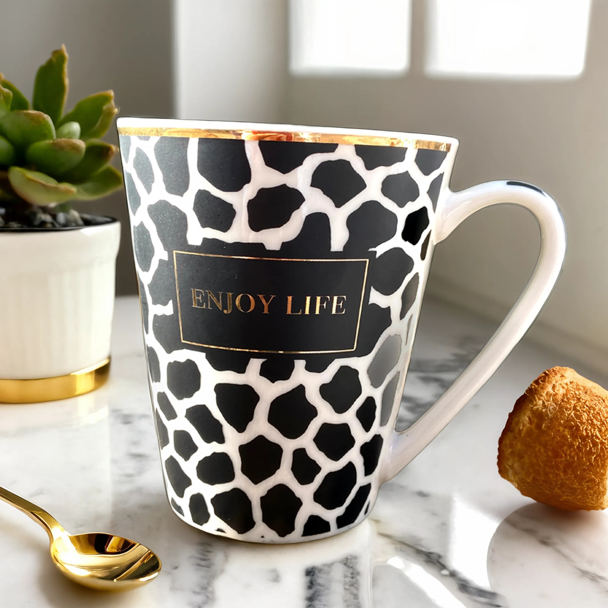 Tasses à Café Élégantes | Motifs Tendance & Chic | Fiolla Home