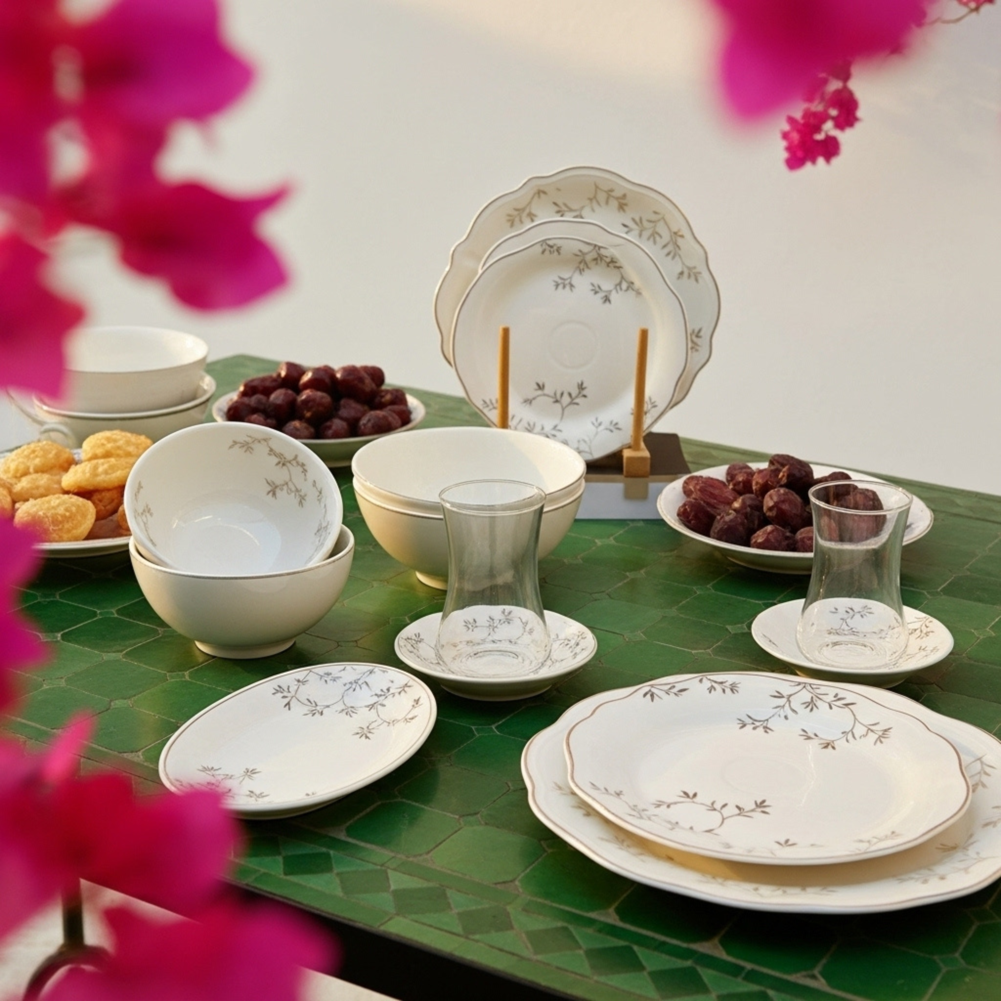 Service Petit-Déjeuner Porcelaine – Tunisie | Fiolla Home