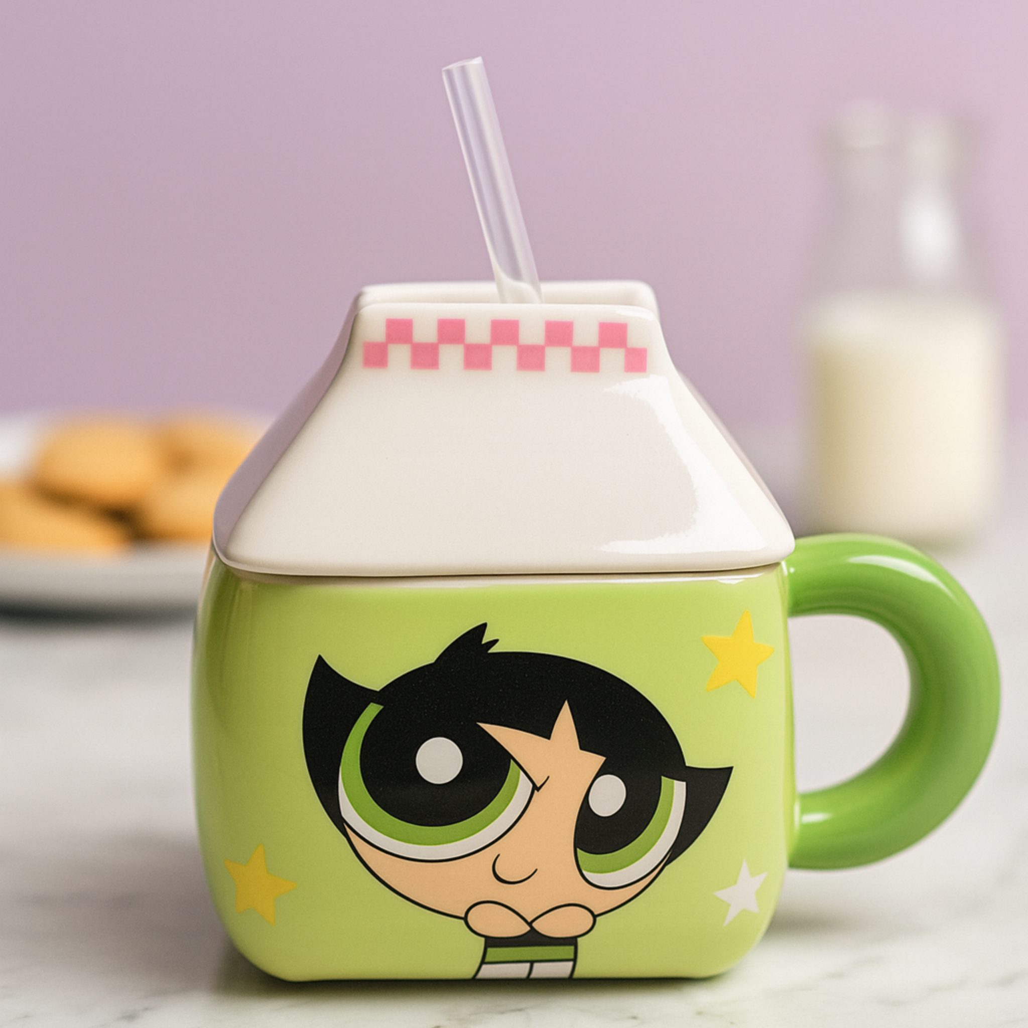 Mug Buttercup céramique paille incluse | Tasse à café | Fiolla Home