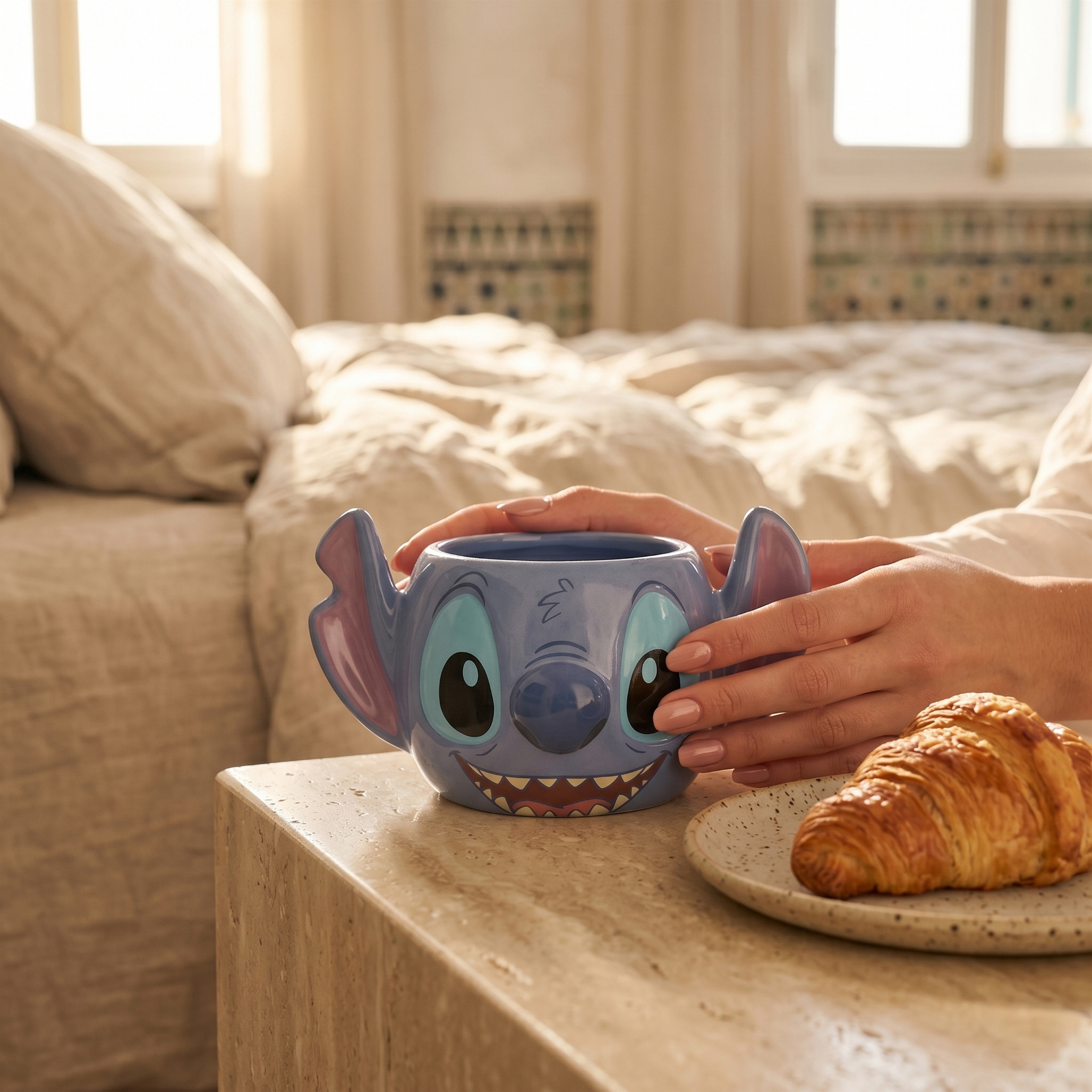 Mug 3D Stitch | Tasse Céramique Originale | Fiolla Home