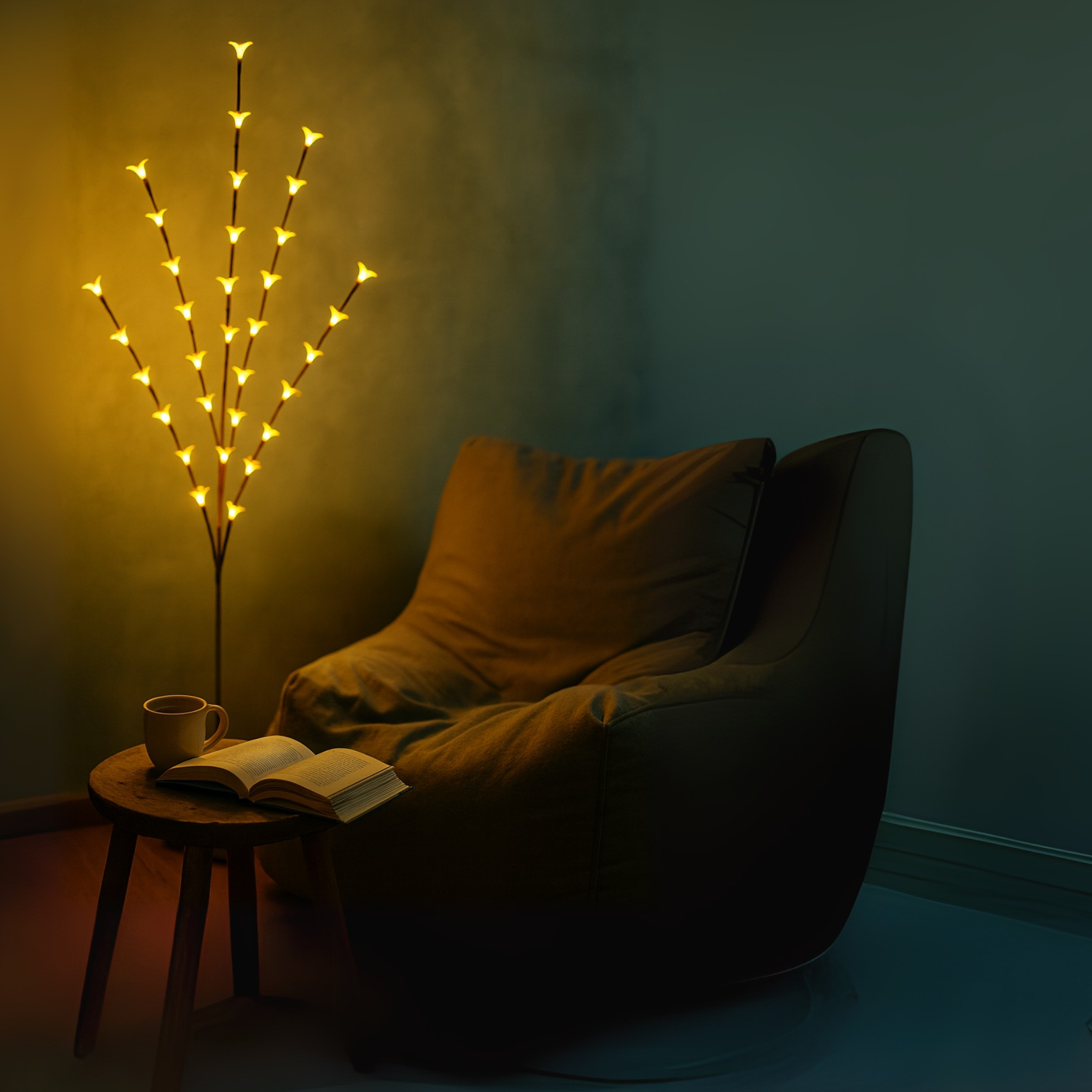 Lampadaire Fleurs LED | Éclairage Décoratif | Fiolla Home