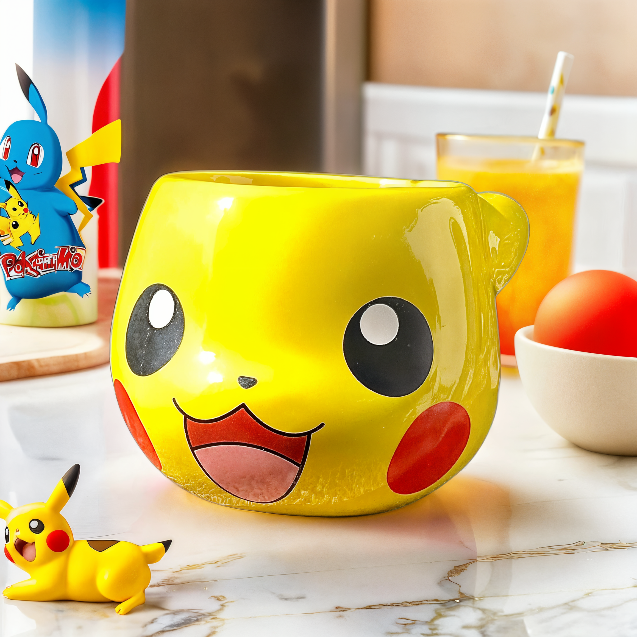 Mug Icônes Animées | Pikachu, Minion, Bob l’Éponge | Fiolla Home