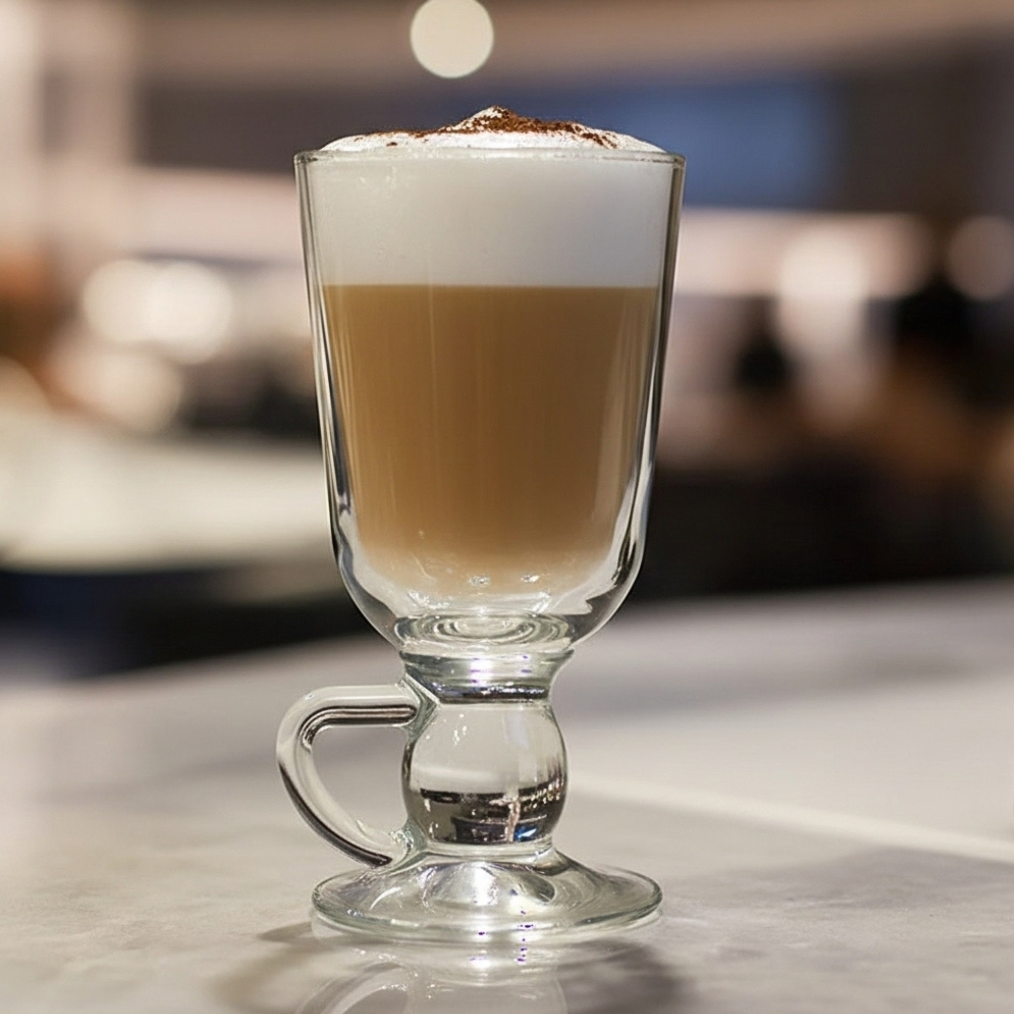 Coffret de 2 Chopes à Café en Verre avec Anse | Fiolla Home