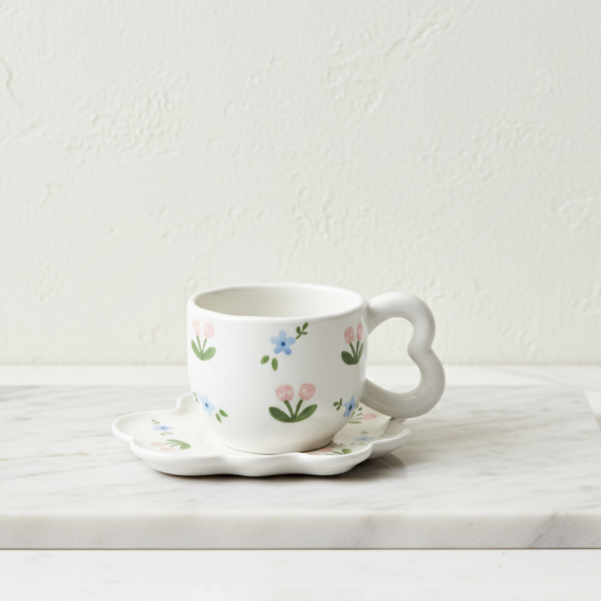 Tasse Fleurie en Céramique | Petit-Déj Chic | Fiolla Home