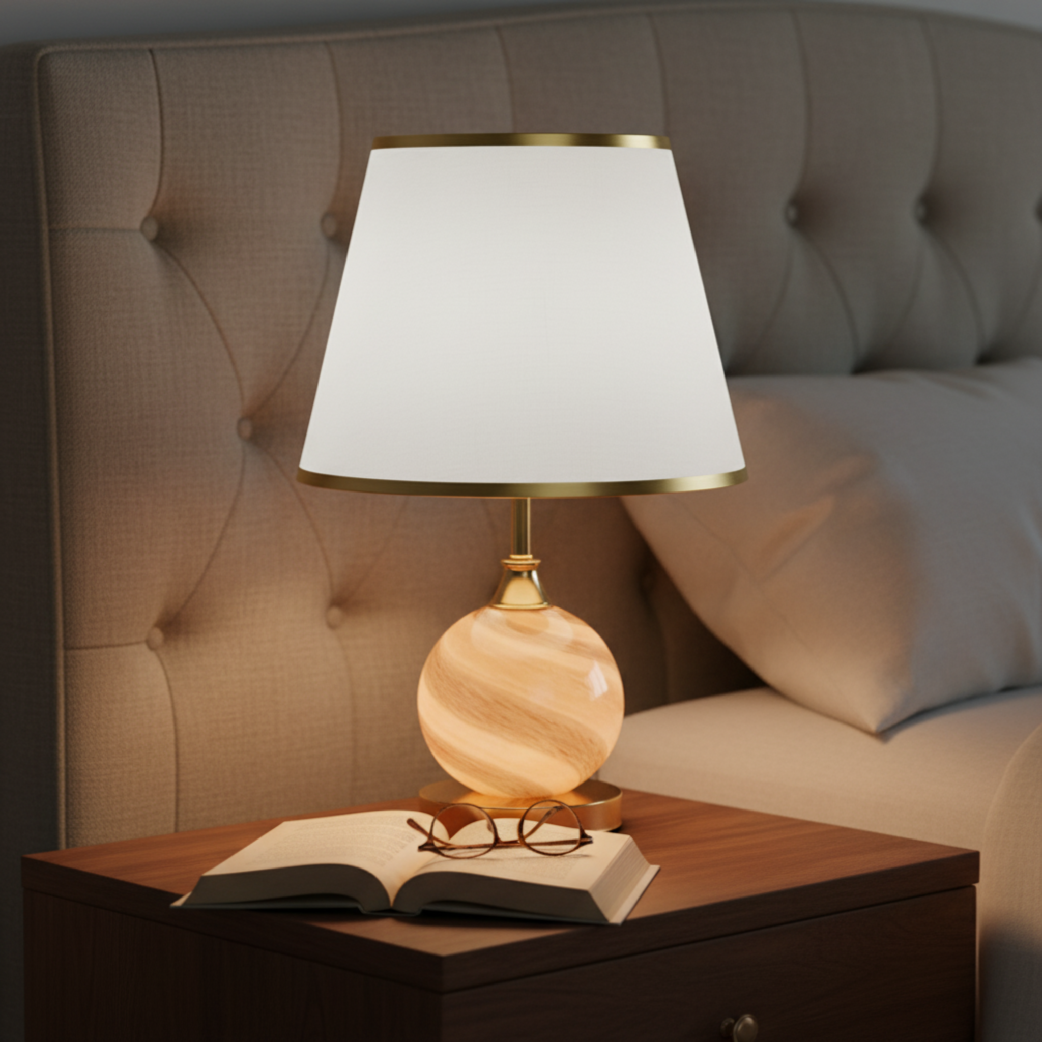 Lampe de Table "Noor" – Veilleuse Ambiance Méditerranéenne