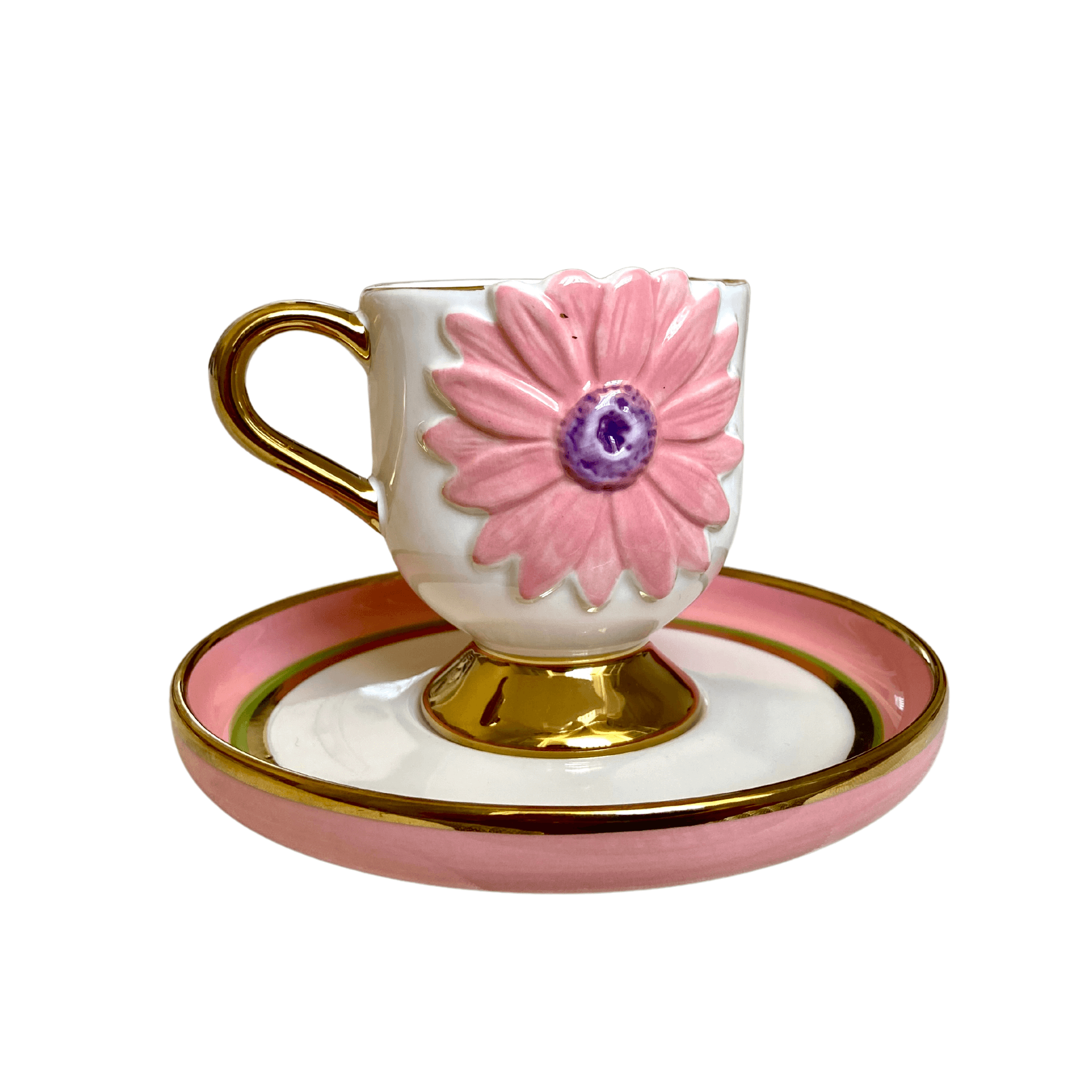 Tasse en Porcelaine Fleur | Style et Sophistication | Fiolla Home