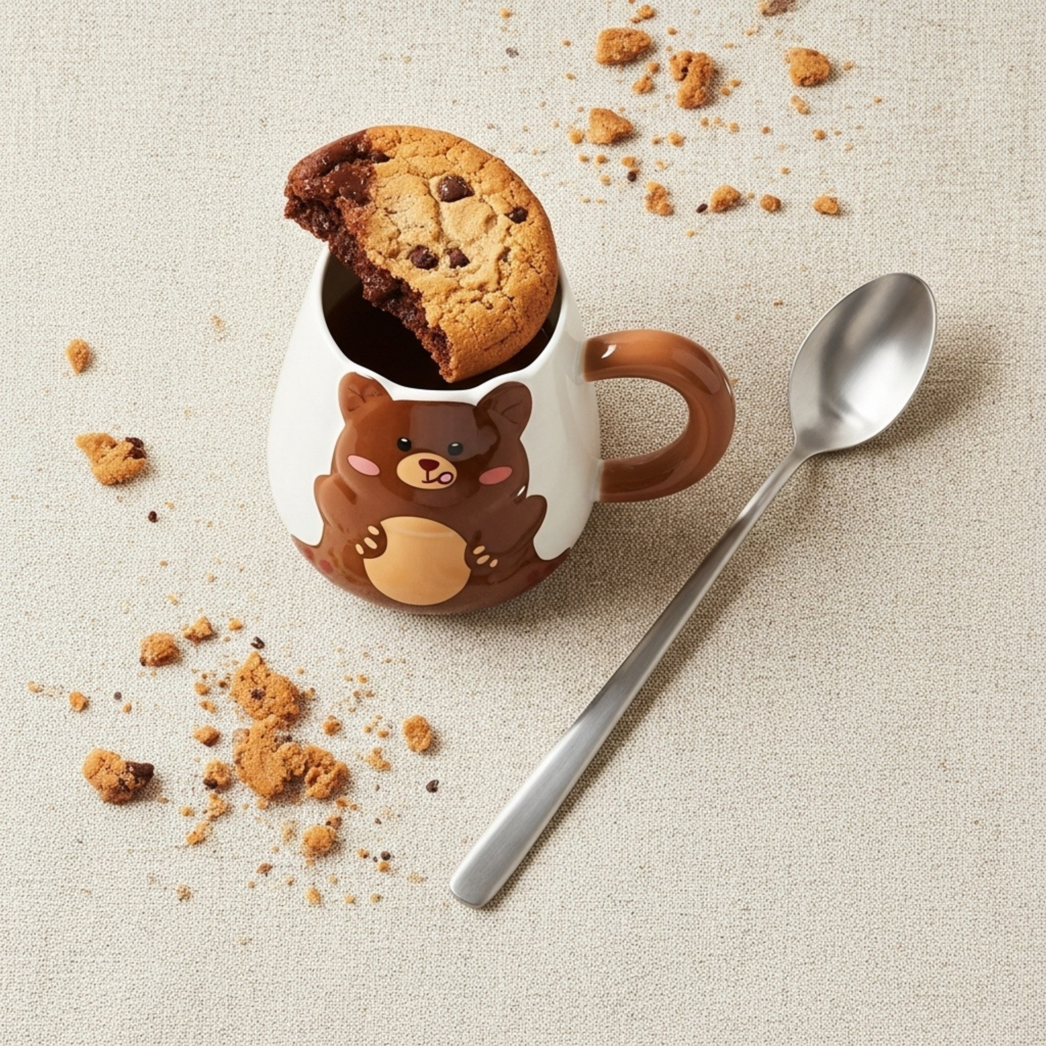 Mug Ourson en Céramique – Anse Confort | Fiolla Home