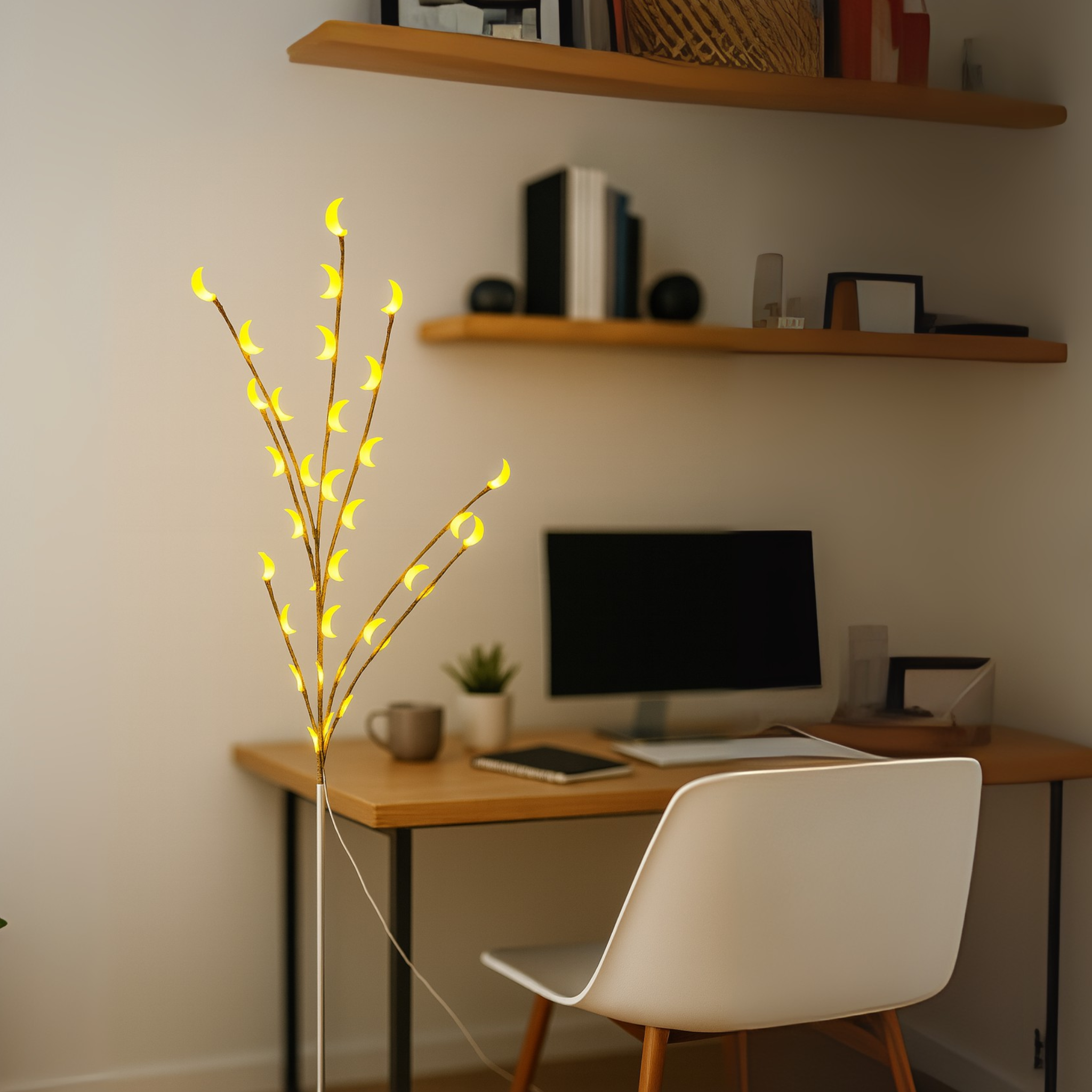 Lampadaire Lune LED Tunisie | Luminaire décoratif | Fiolla Home