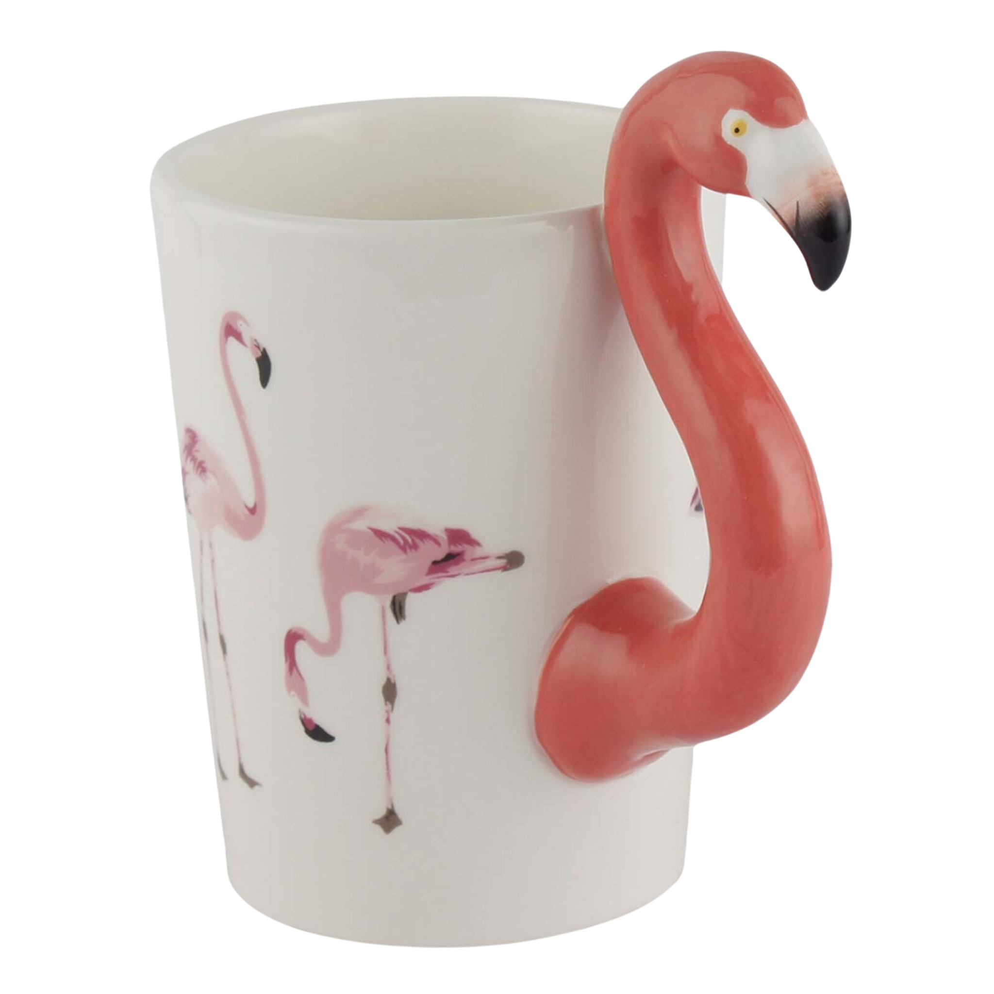 Tasse "Flamant Rose Élégant" | Design Tropical Unique | Fiolla Home