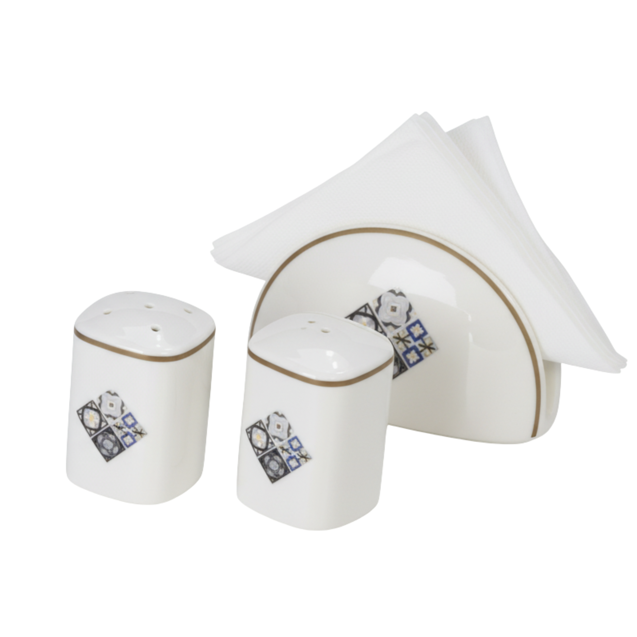 Service Vaisselle Porcelaine 32 Pièces avec Soupière | Fiolla Home Tunisie