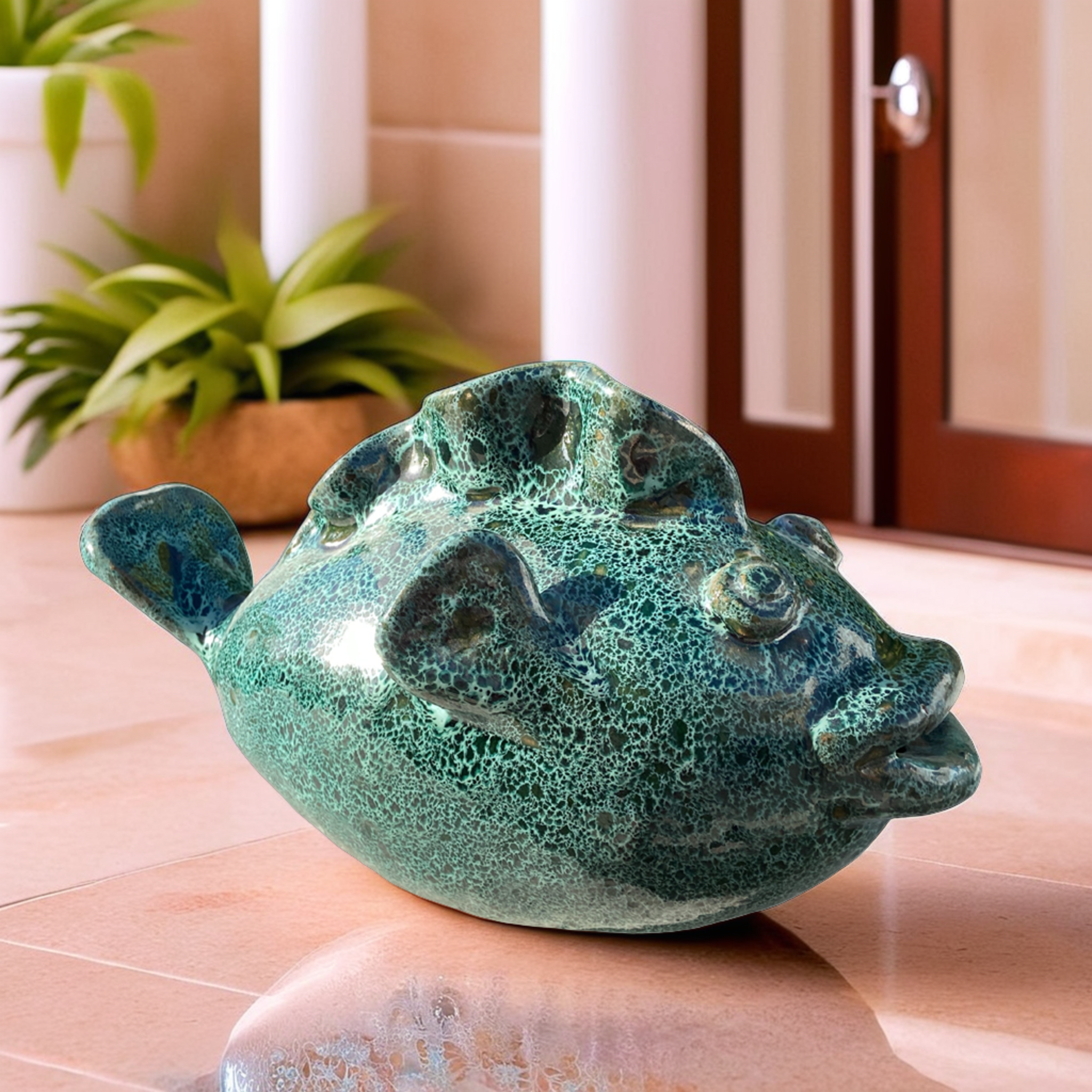 Poisson en Céramique Artisanale | Déco Originale | Fiolla Home