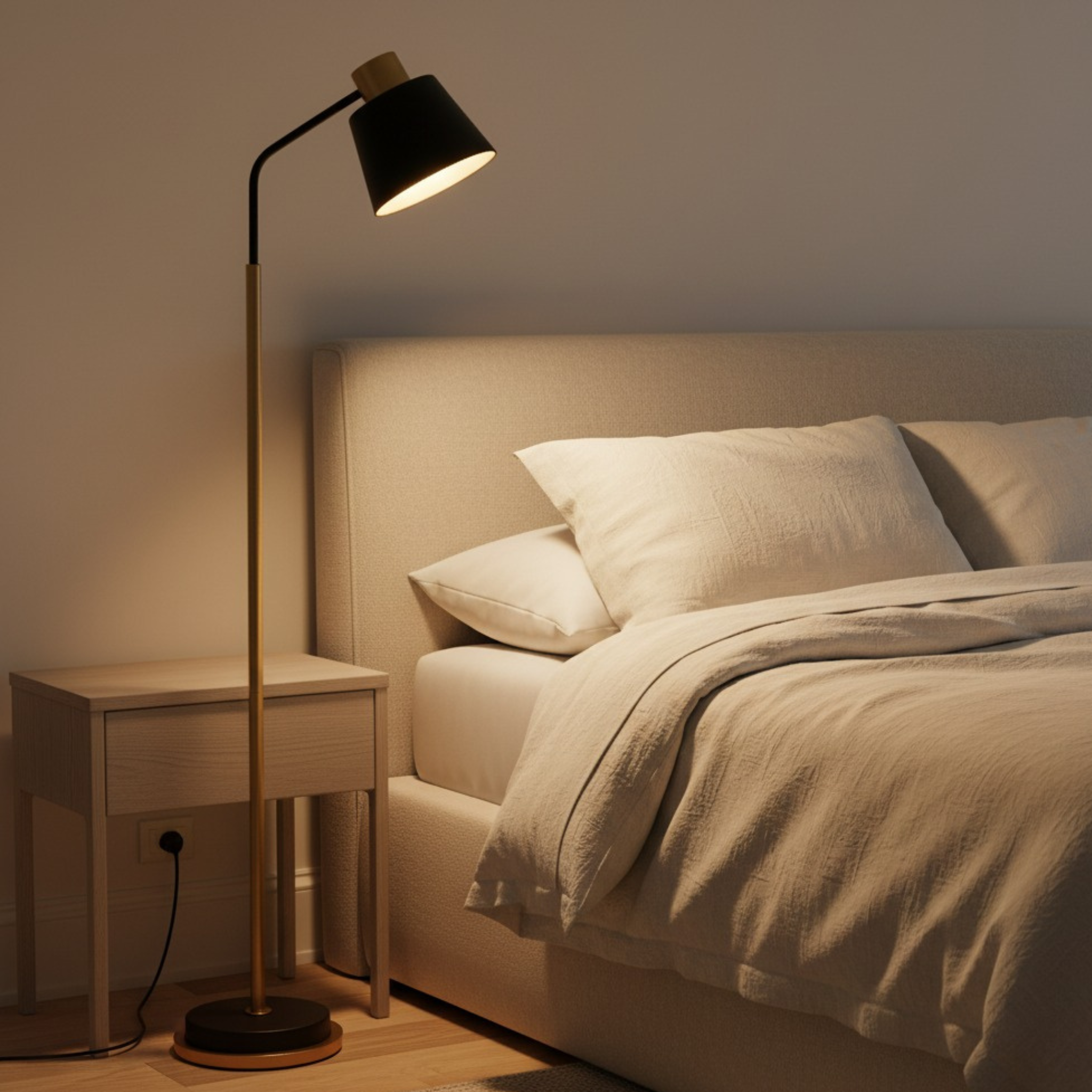 Lampadaire Tunisie | Style moderne, base stable | Fiolla Home
