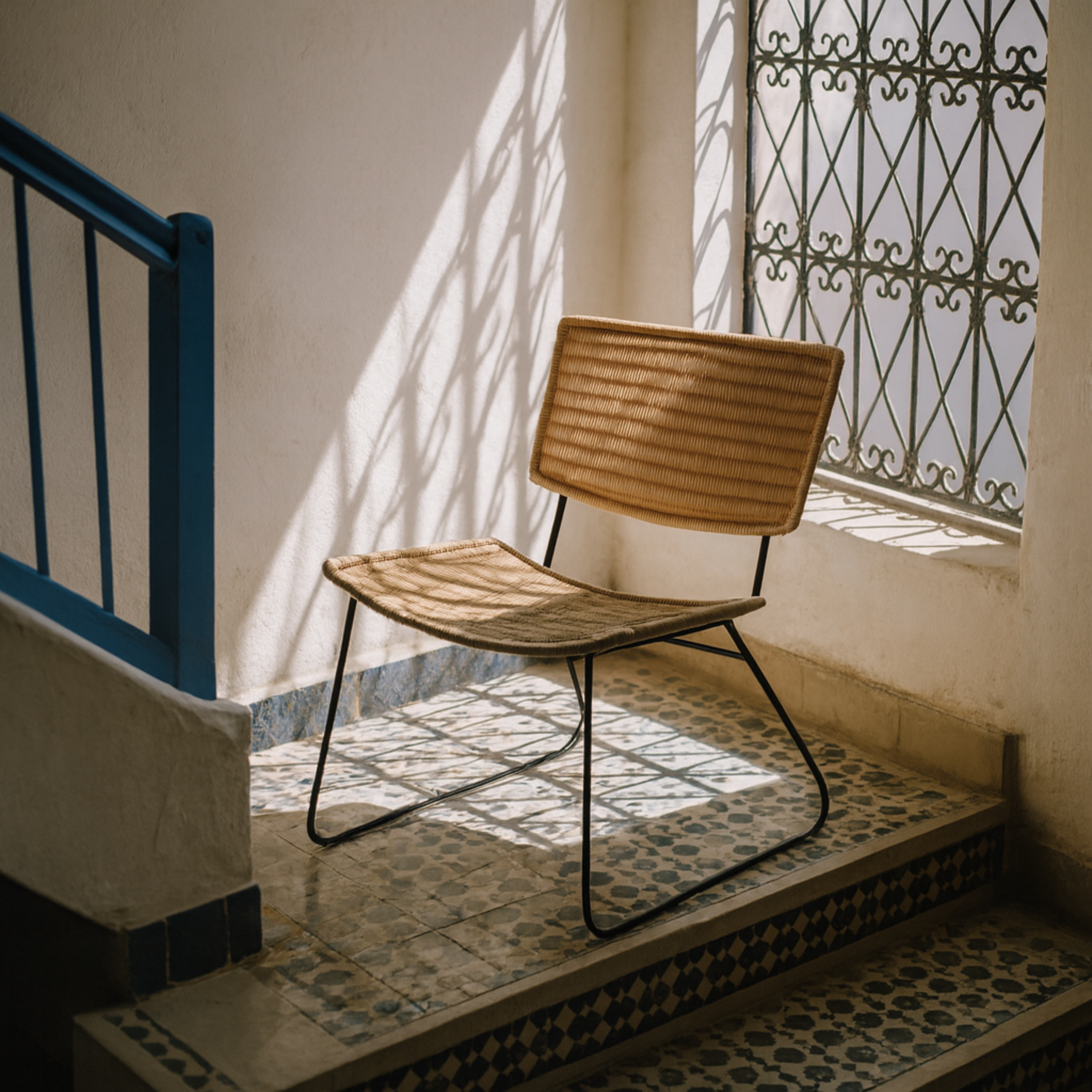 Chaise en rotin naturel | Confort respirant | Fiolla Home