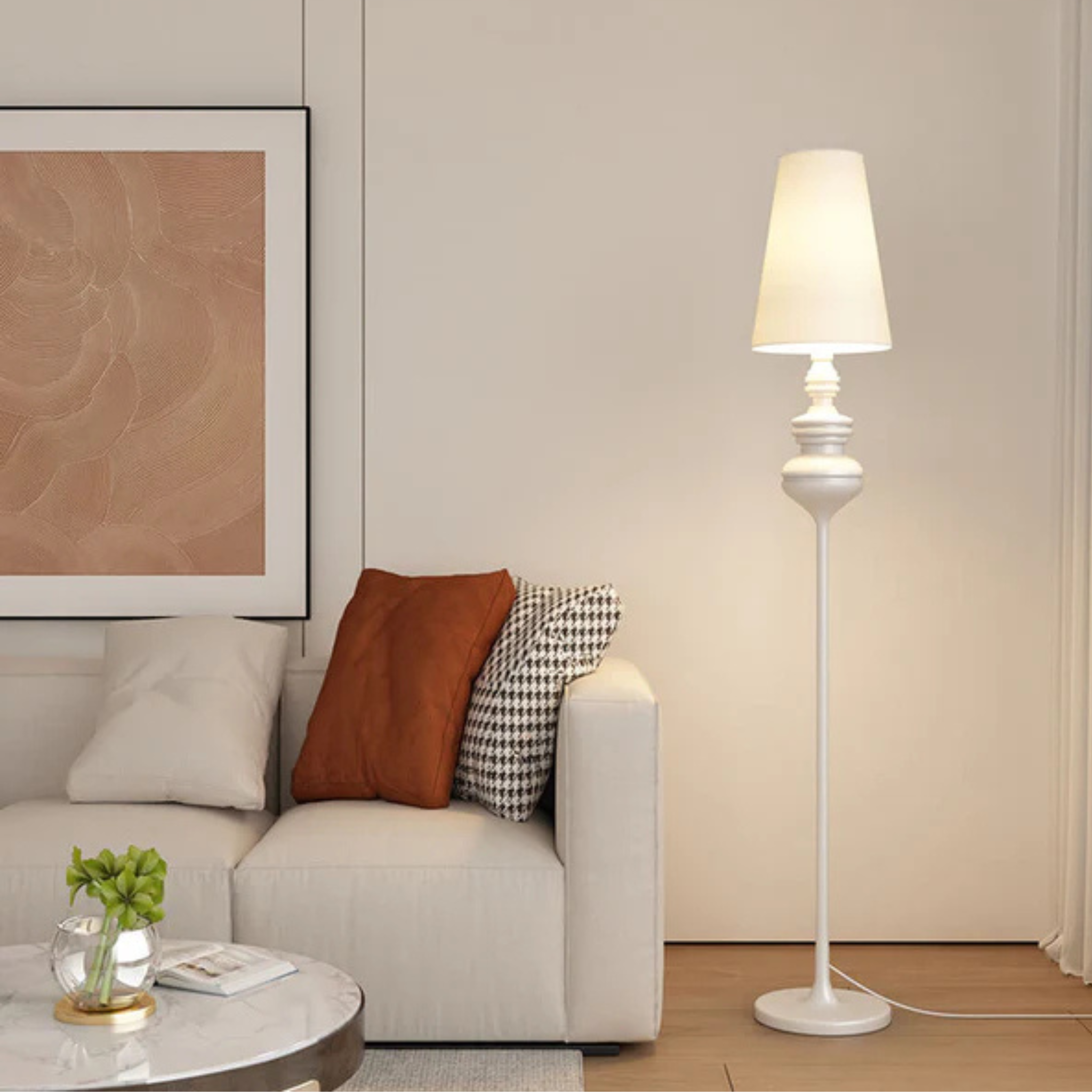 Lampadaire Style Joséphine | Éclairage Élégant et Moderne | Fiolla Home