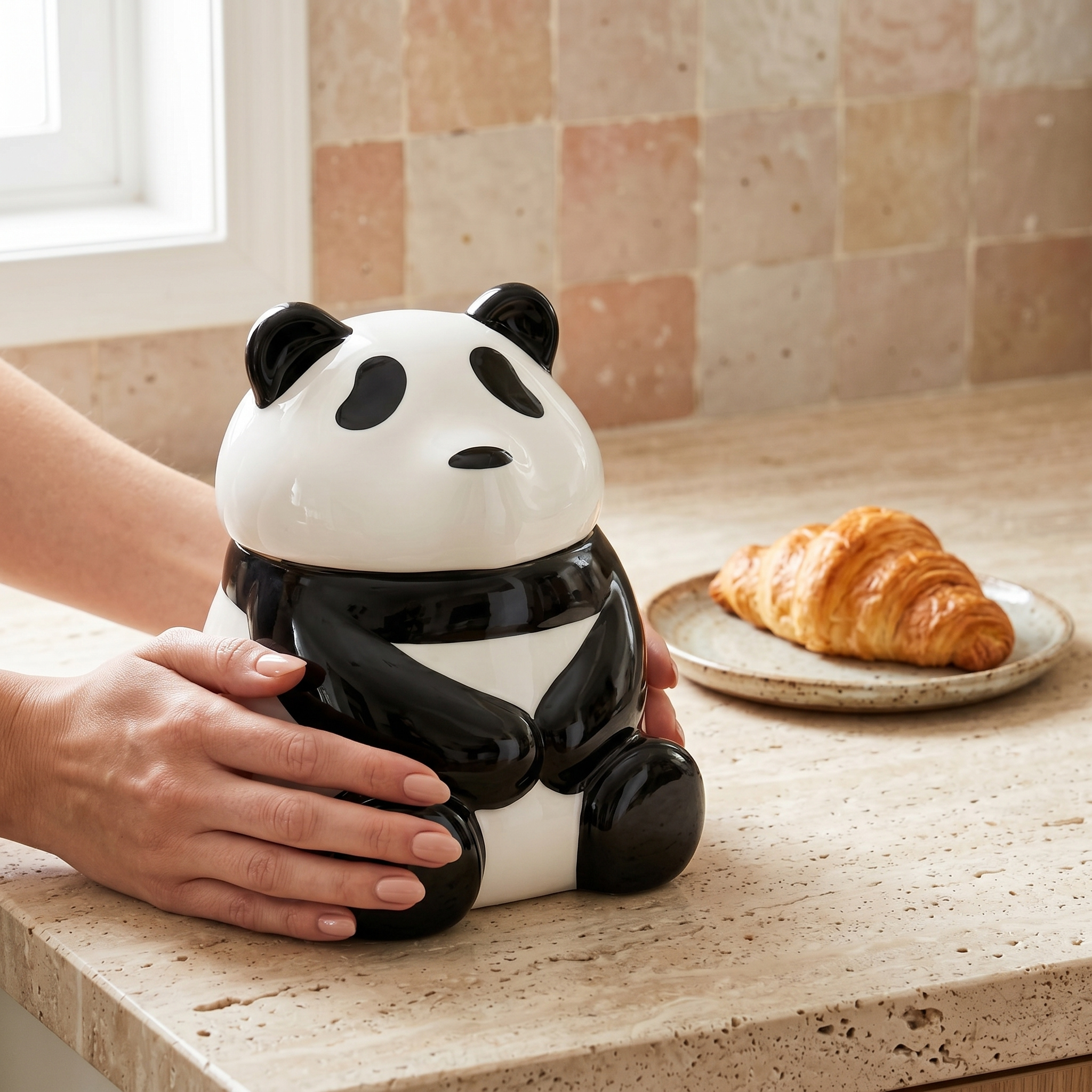 Mug Panda Céramique 3D | Tasse Café Kawaii Mignonne | Fiolla Home
