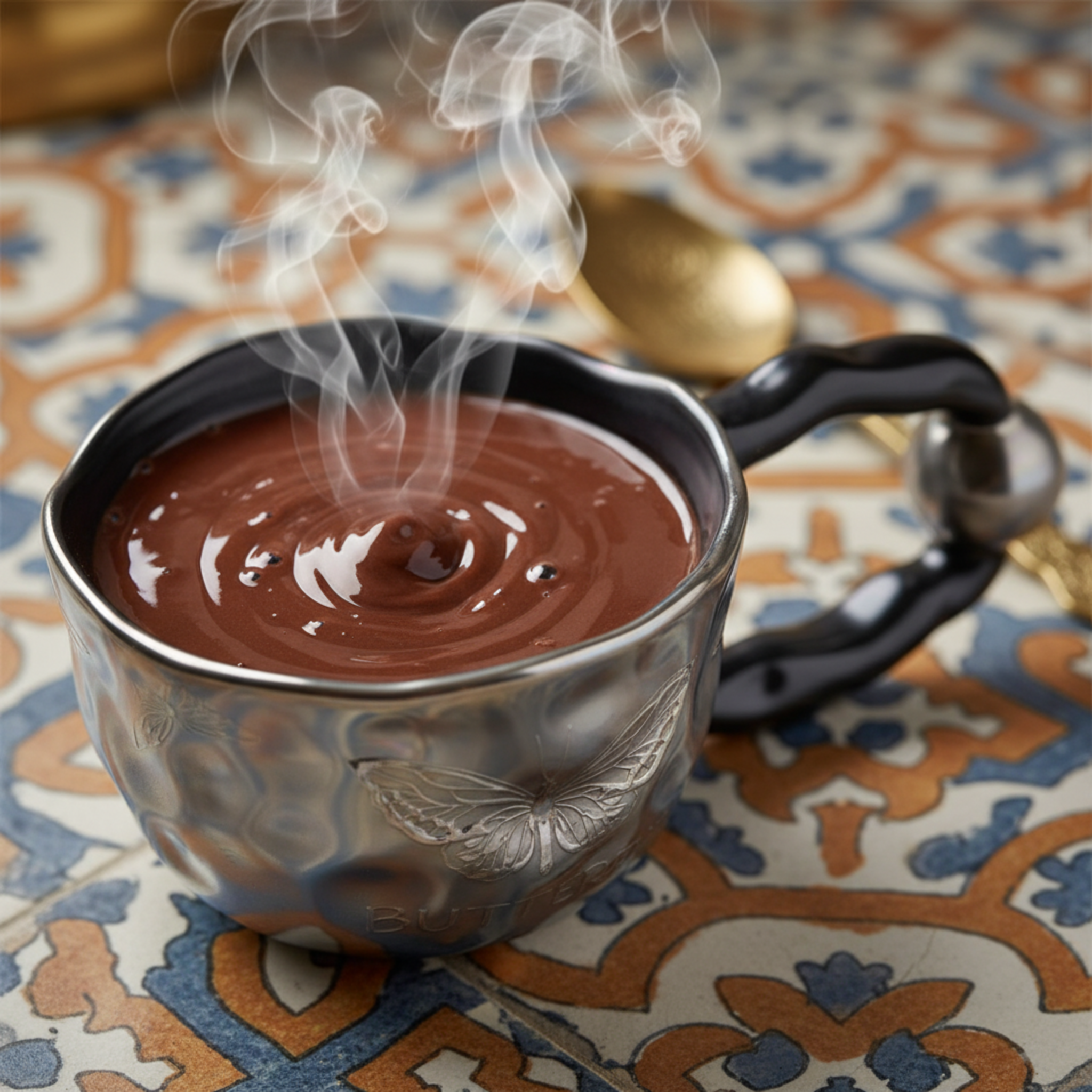 Mug Papillon "Butterfly" Céramique & Anse Design - Tunisie