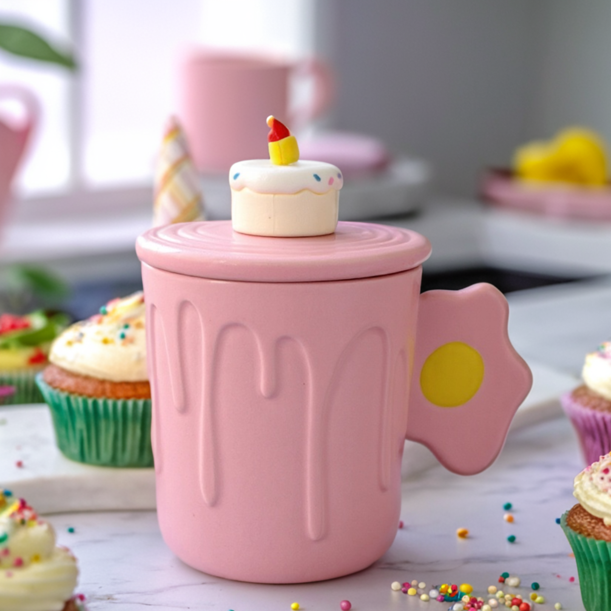 Mug Gourmand Original | Tasse Créative Style Gâteau | Fiolla Home