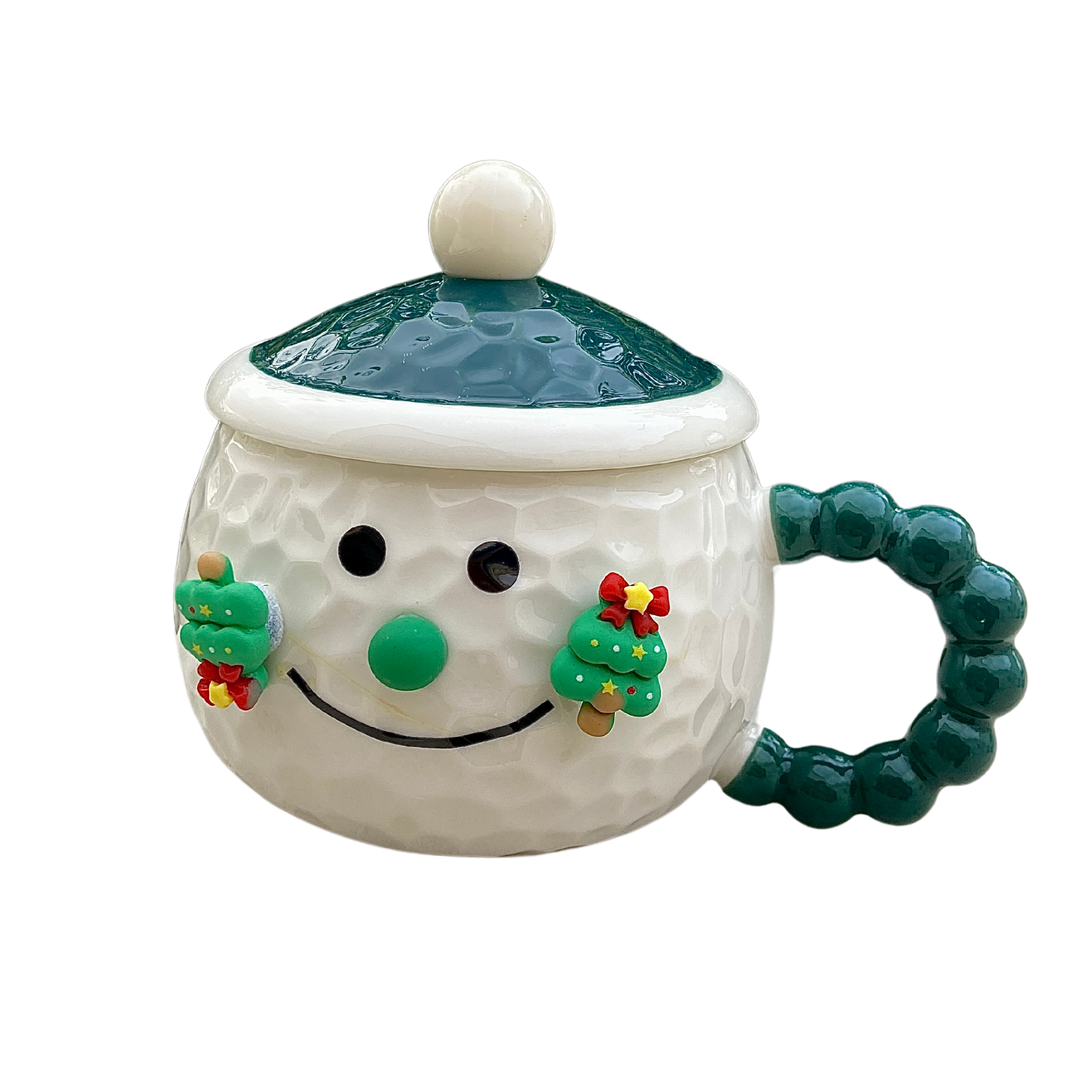 Mug de Noël avec Couvercle | Design Festif et Élégant | Fiolla Home