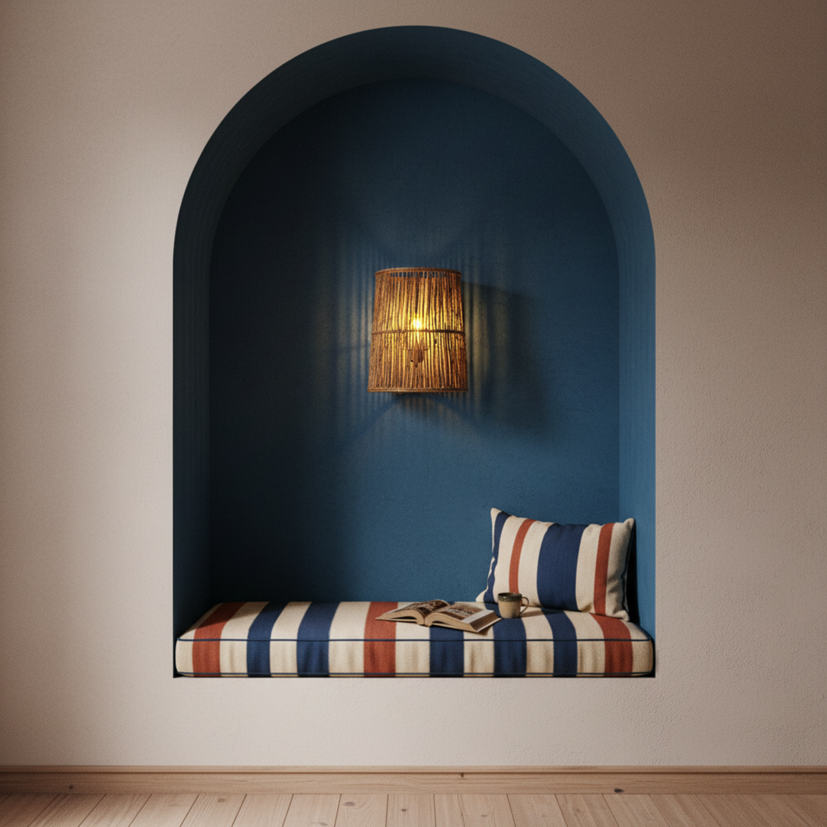 Applique Murale Fibres de Palmier Artisanale Fait Main | Fiolla Home