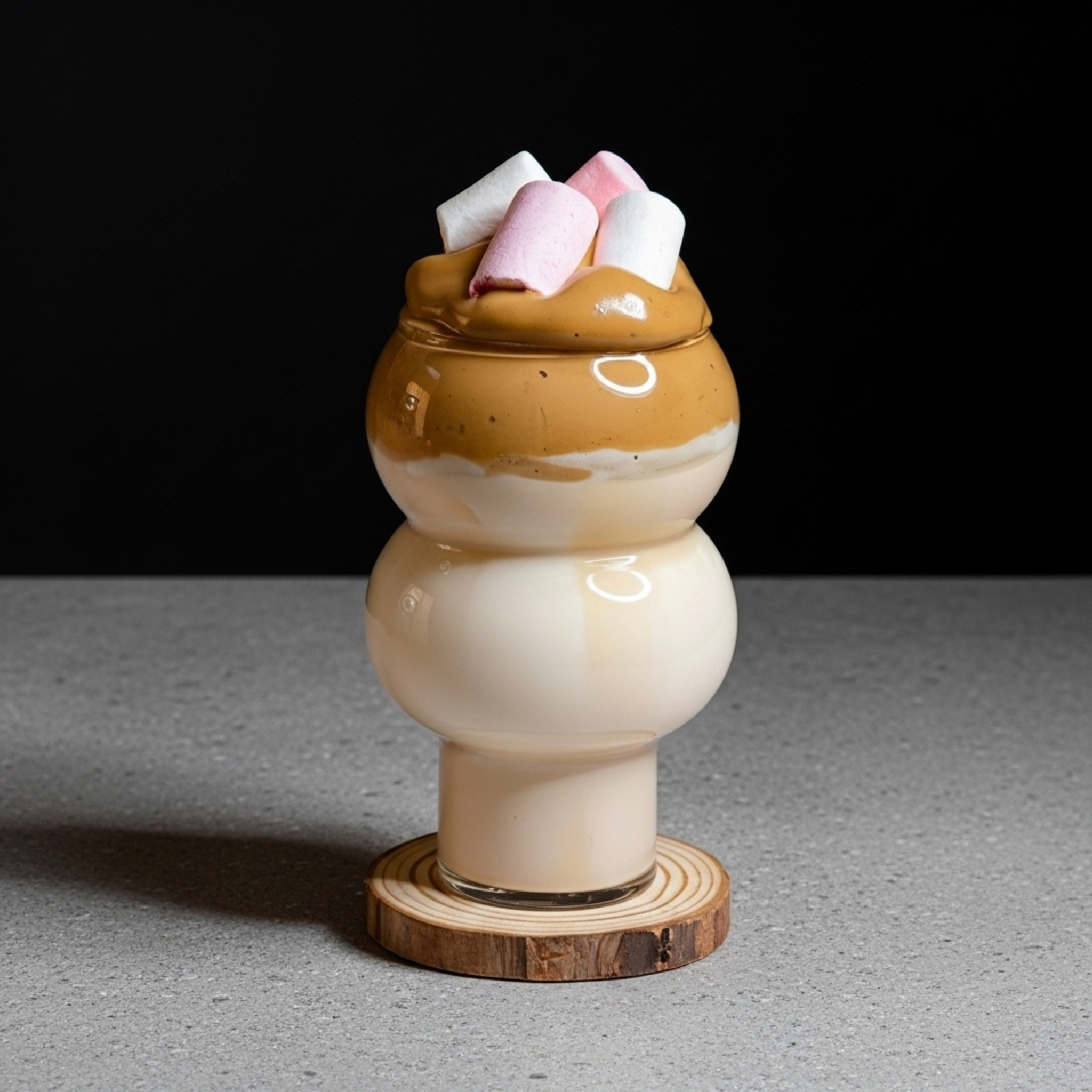 Mug en Verre Triple-Bulle – Café Gourmand Tunisie | Fiolla Home