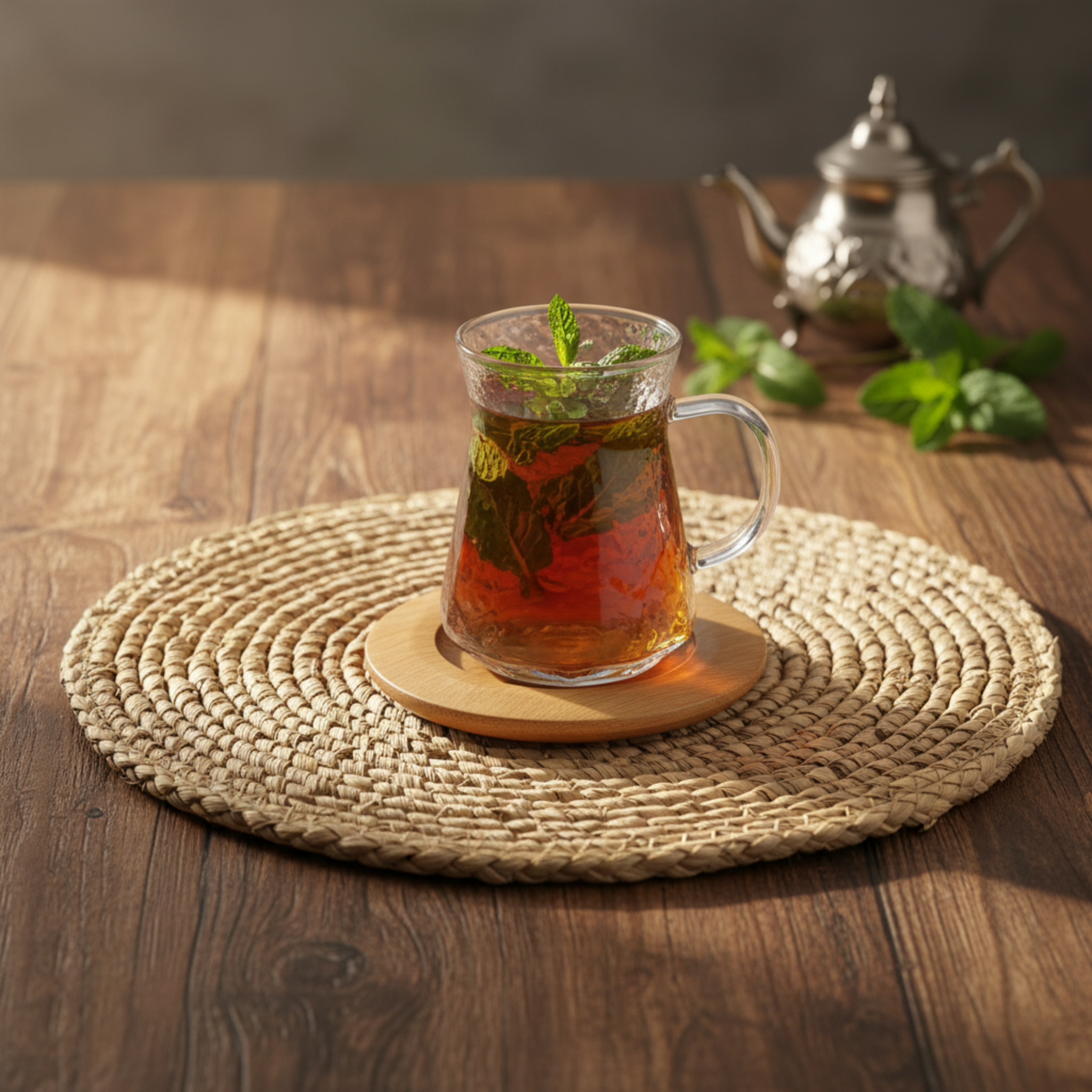 Service à Thé en Verre – Design Élégant & Résistant Tunisie