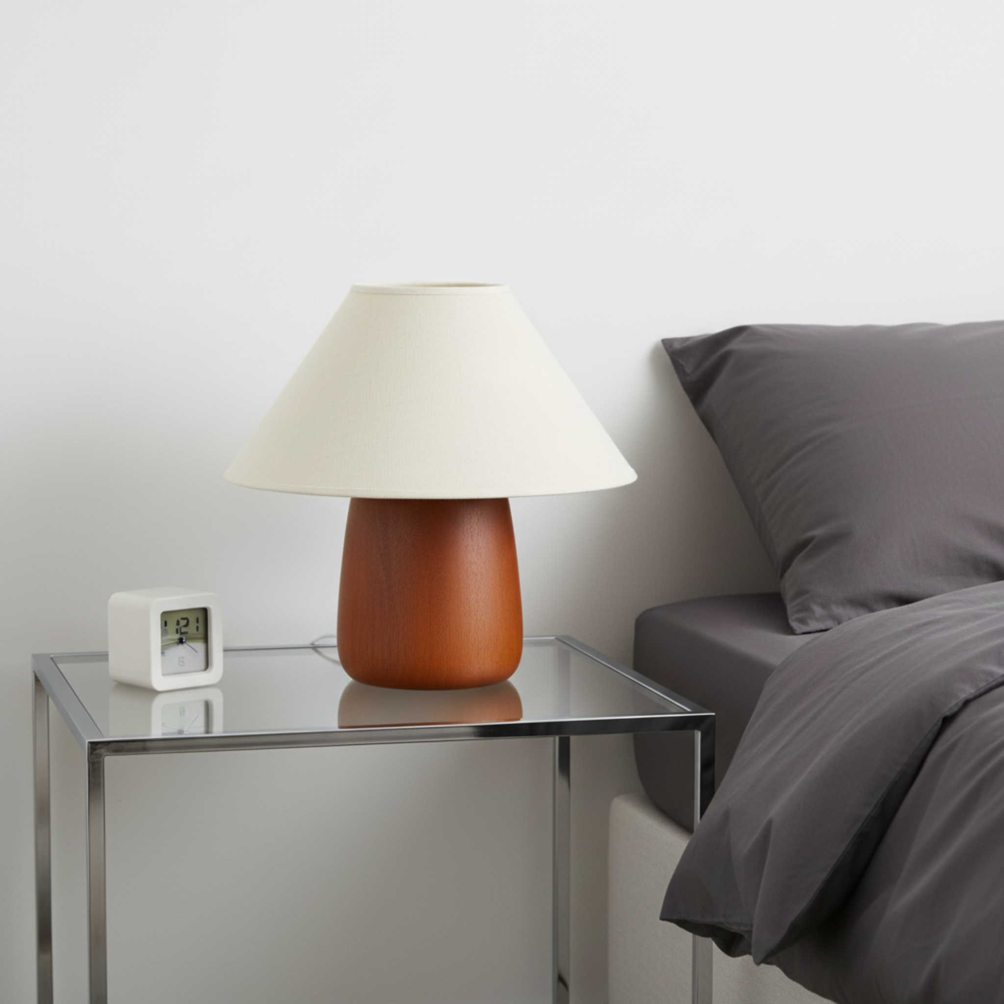 Lampe de Table Design en Bois | Ambre | Vente en Tunisie