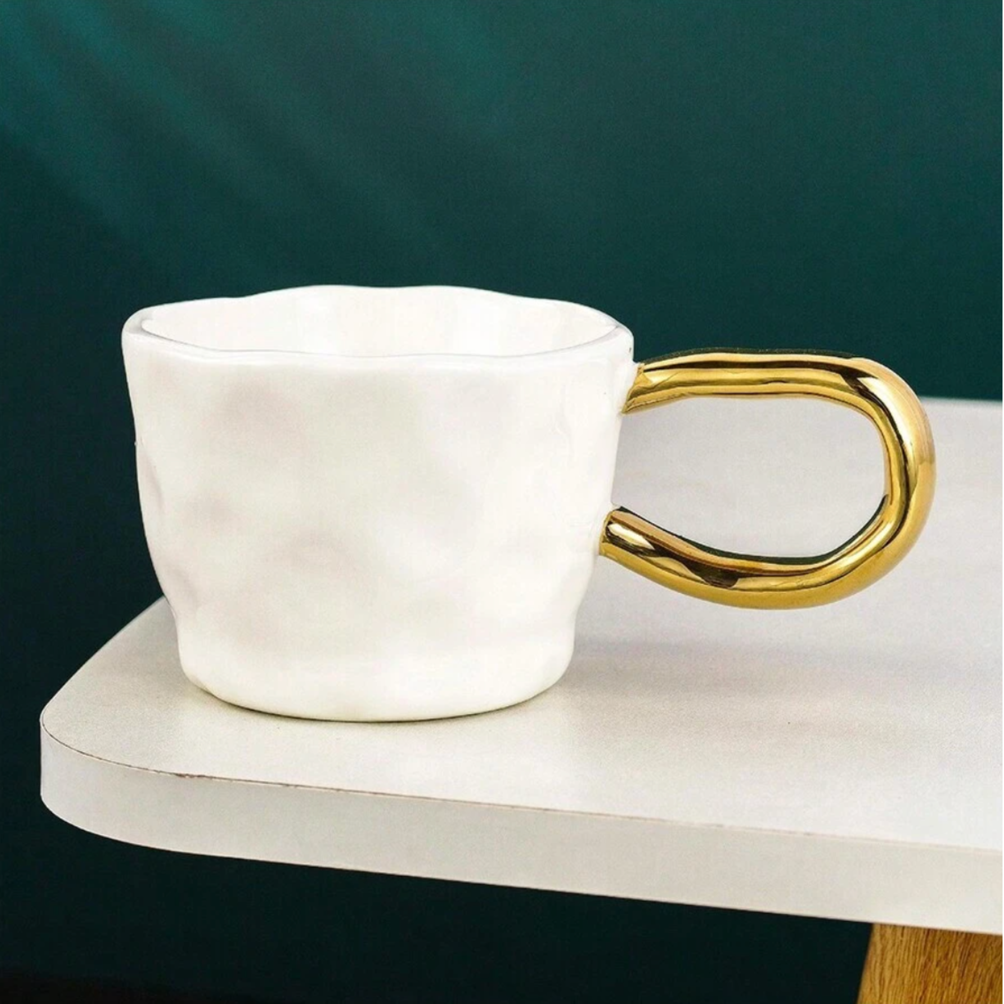 Tasse Céramique Luxe 400ml | Design Épuré et Élégant | Fiolla Home