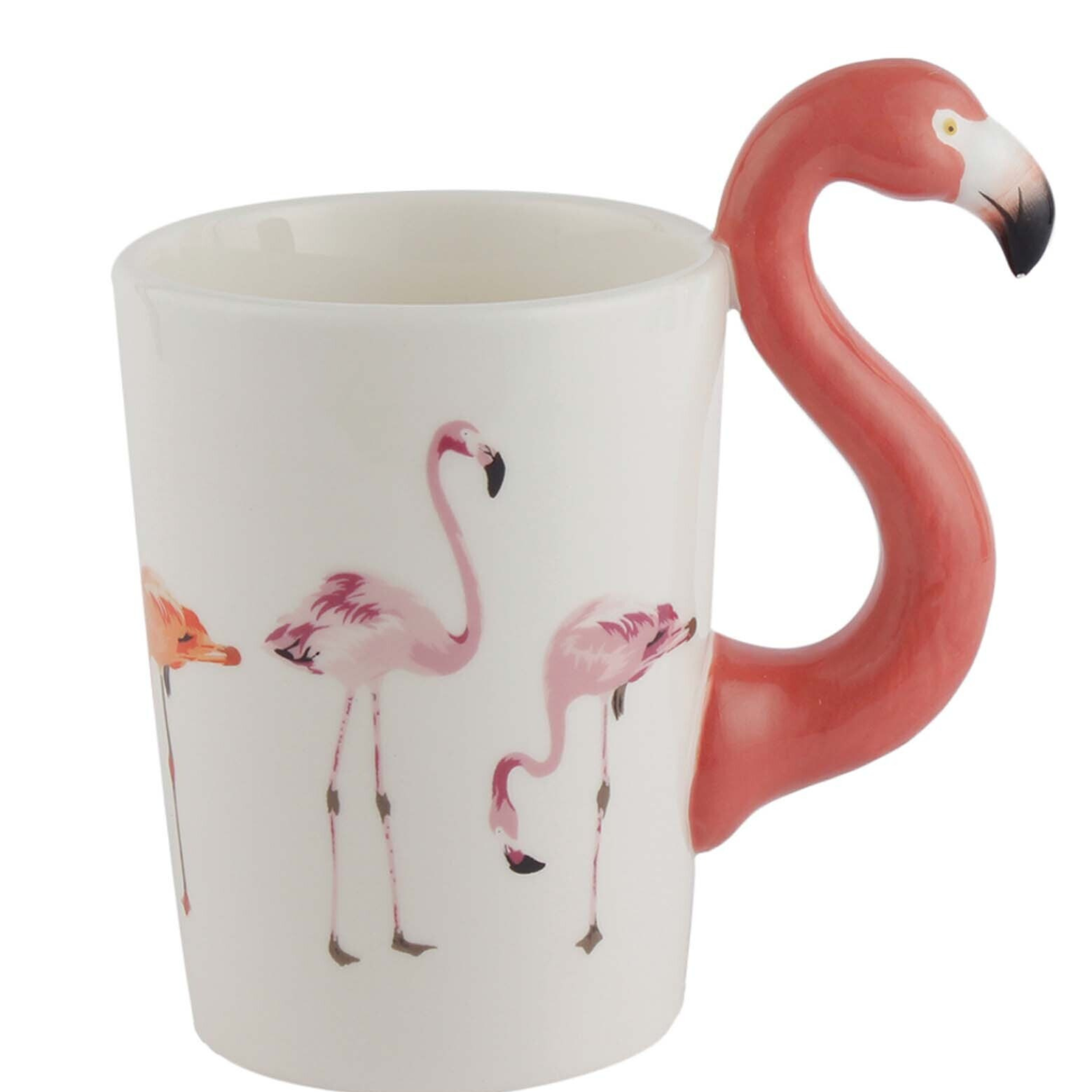 Tasse "Flamant Rose Élégant" | Design Tropical Unique | Fiolla Home