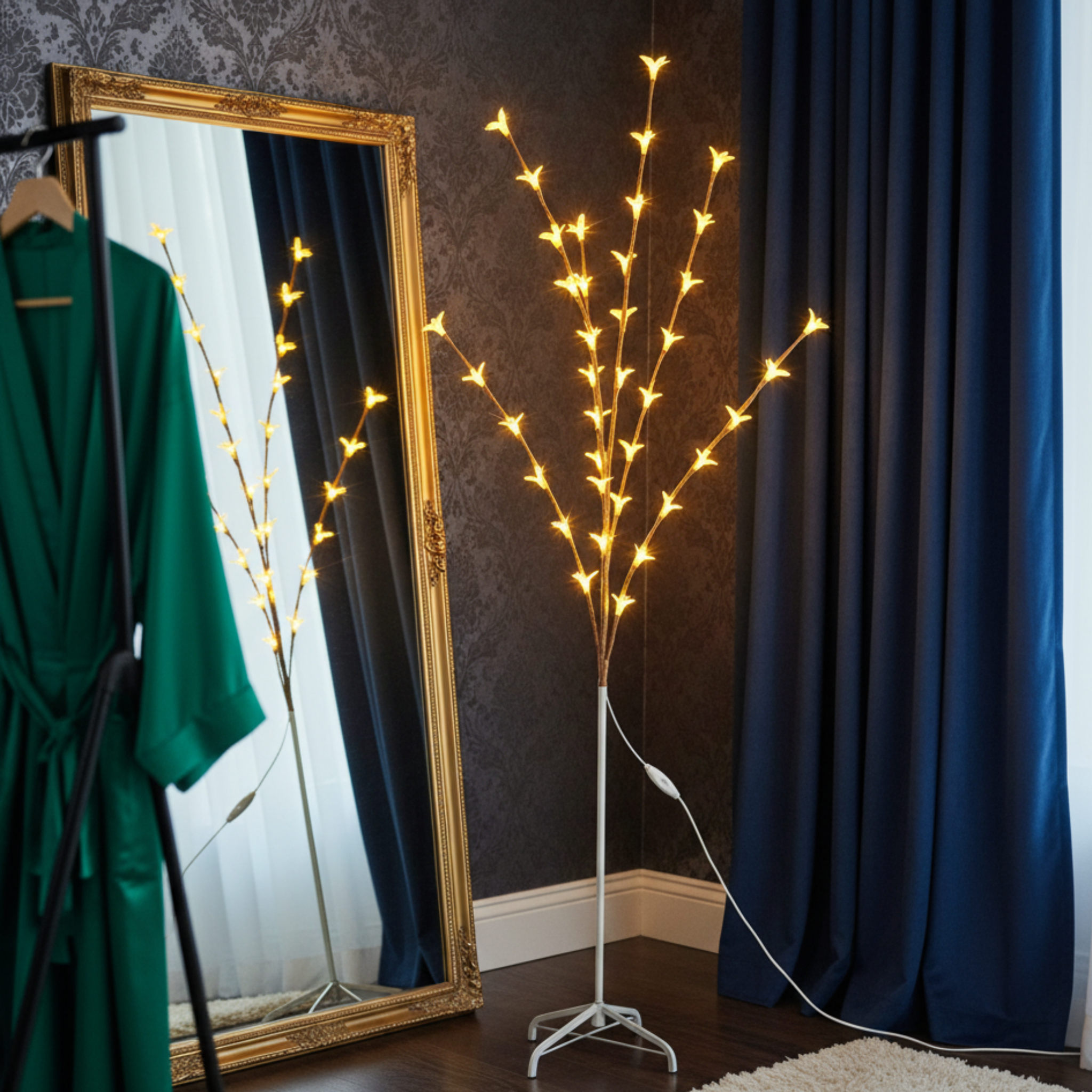 Lampadaire Fleurs LED | Éclairage Décoratif | Fiolla Home