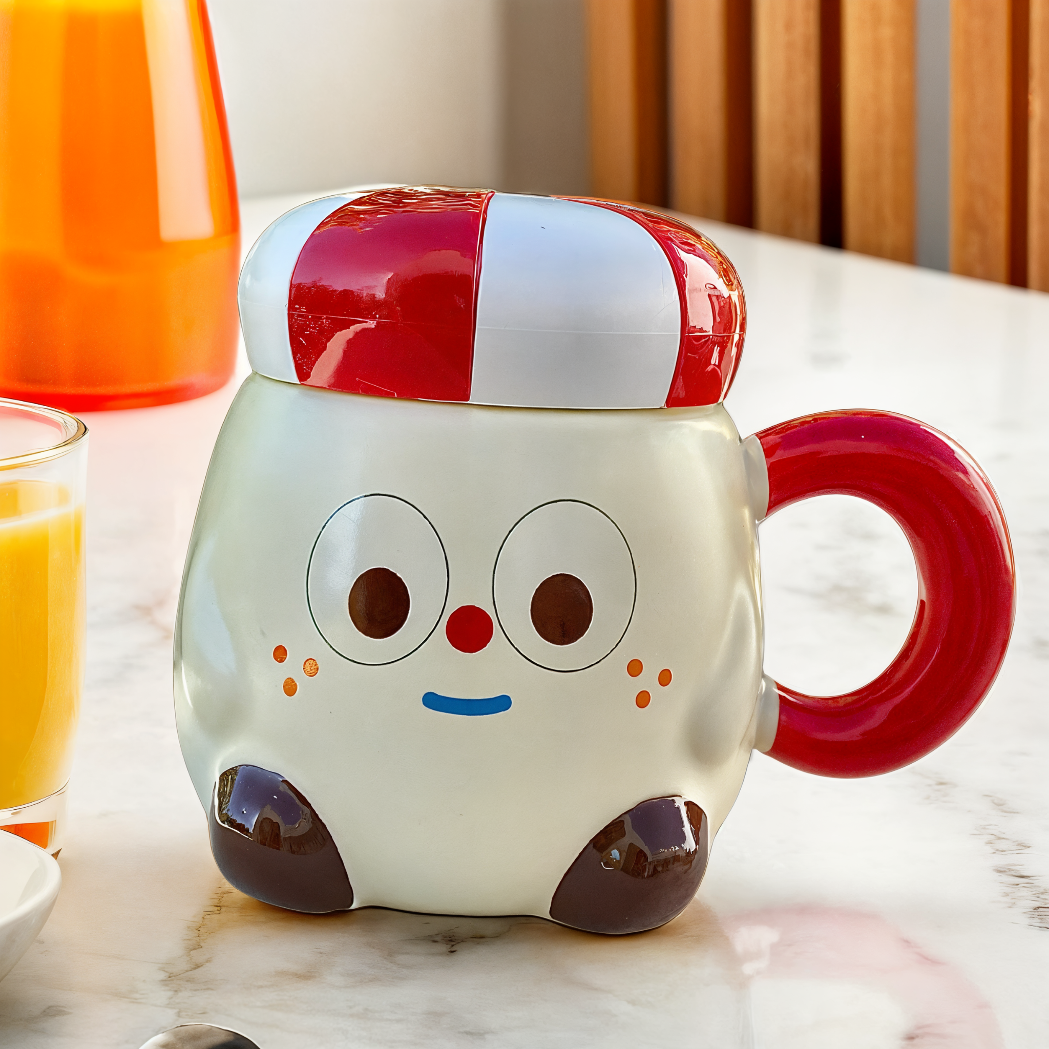 Mug Happy Face | Style Original et Fonctionnel | Fiolla Home