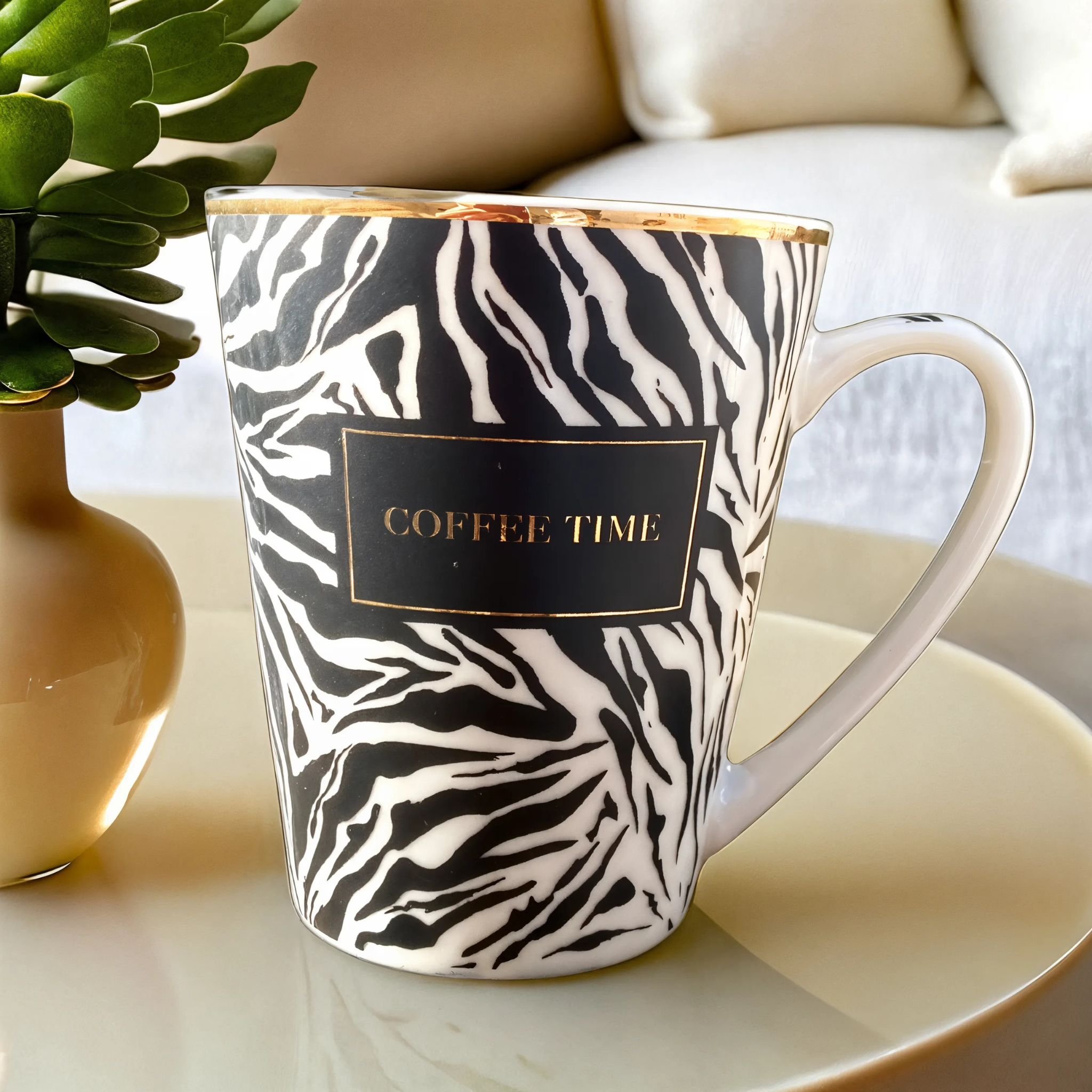 Tasses à Café Élégantes | Motifs Tendance & Chic | Fiolla Home