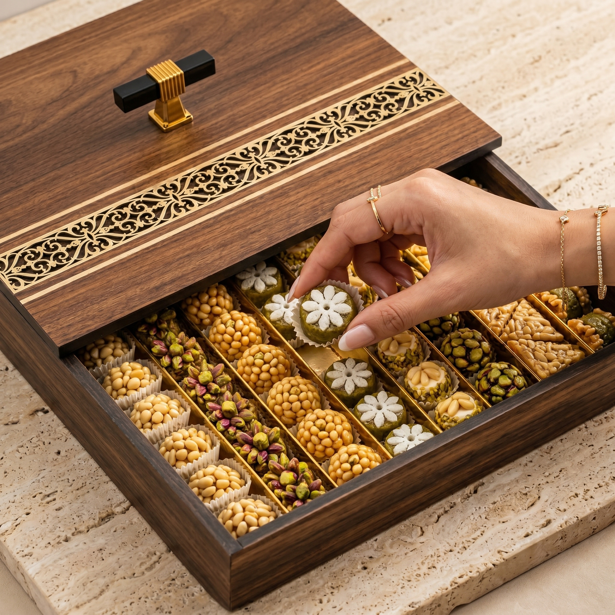 Coffret Présentation Bois GM | Boîte Cadeau Prestige | Fiolla Home