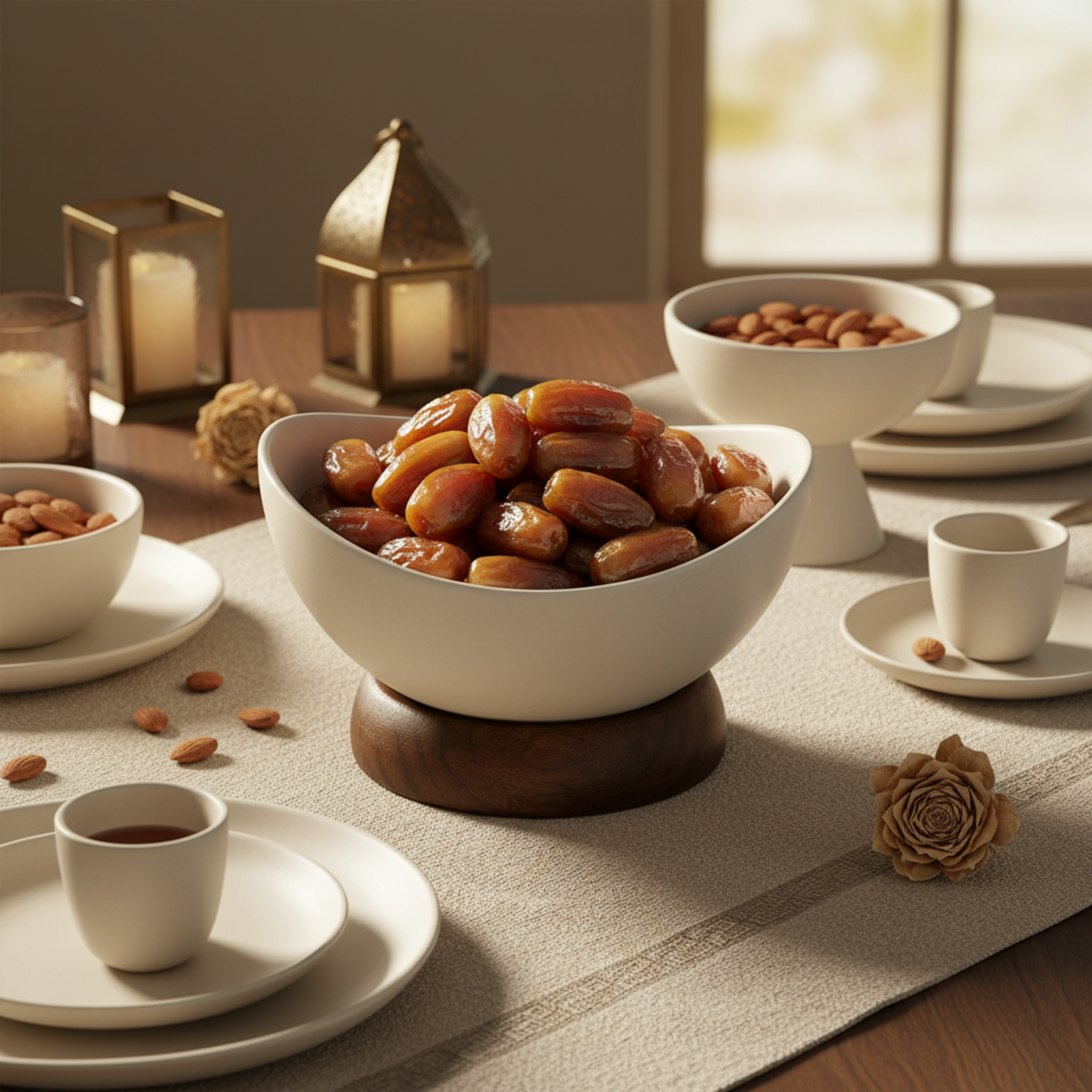 Bol Incliné Design en Céramique & Socle Bois – Service & Déco