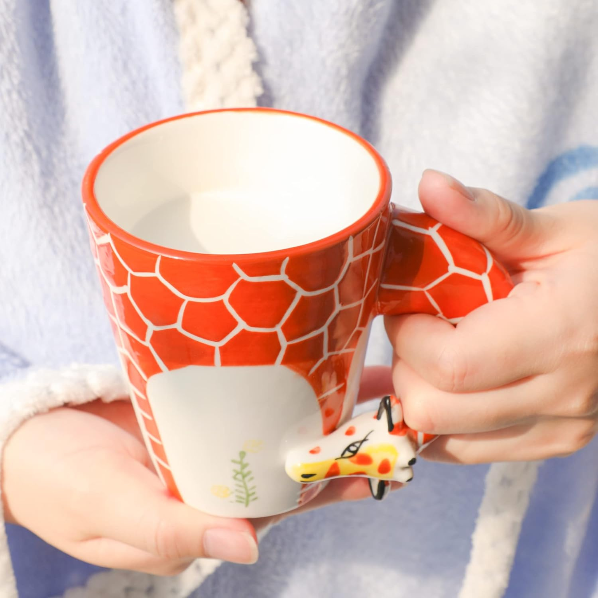 Tasse Céramique Fun avec Girafe | Thème Animalier | Fiolla Home