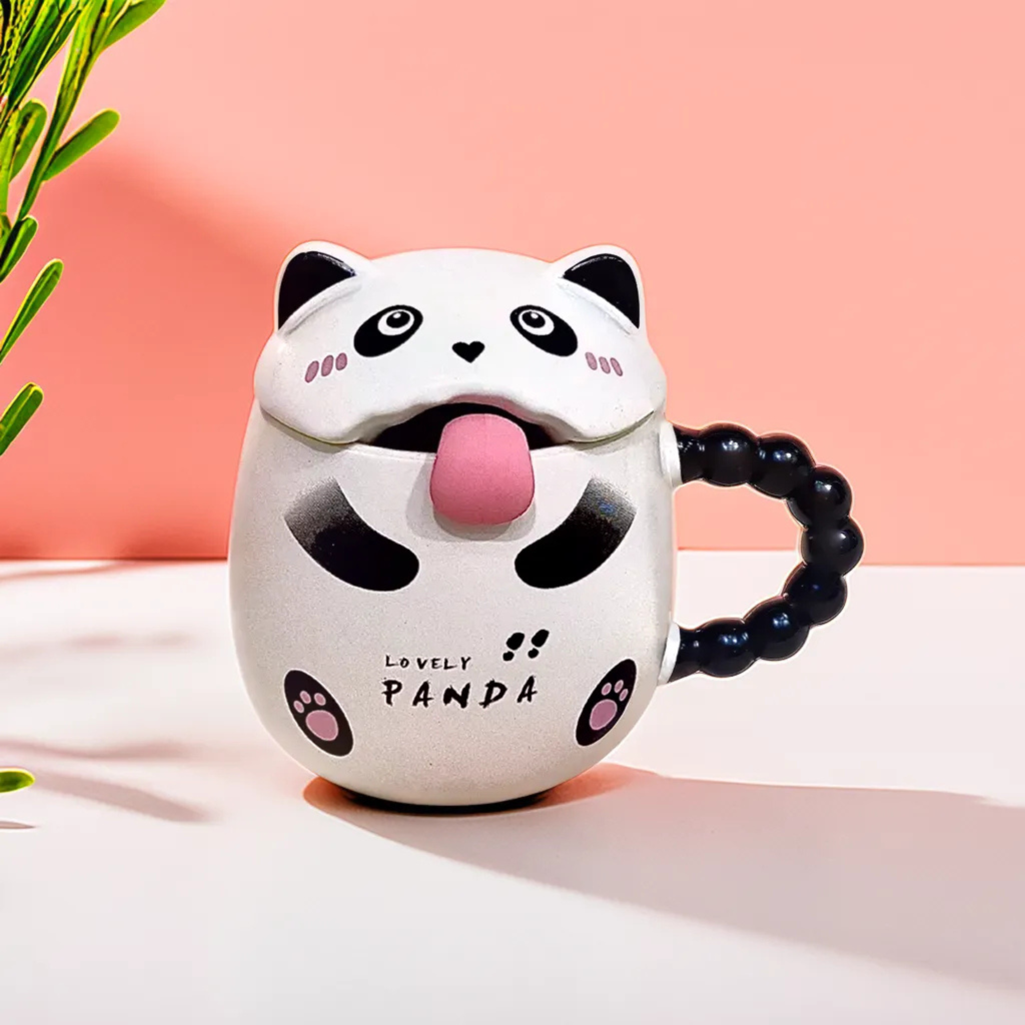 Tasse Panda Unique | Mug Céramique avec Langue Amusante | Fiolla Home