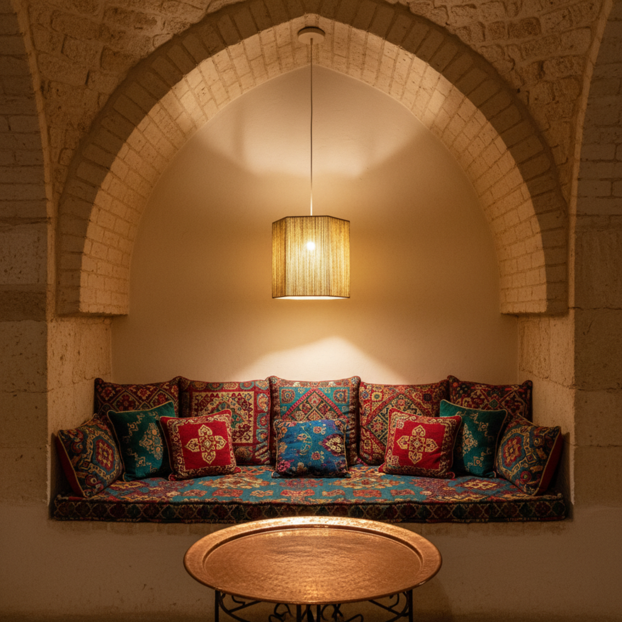 Suspension Luminaire Jute Fait Main Tunisie | Design Oriental & Bohème