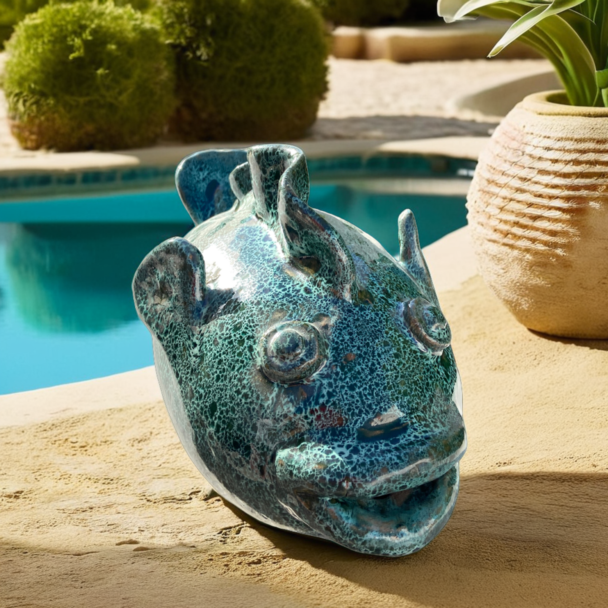 Poisson en Céramique Artisanale | Déco Originale | Fiolla Home