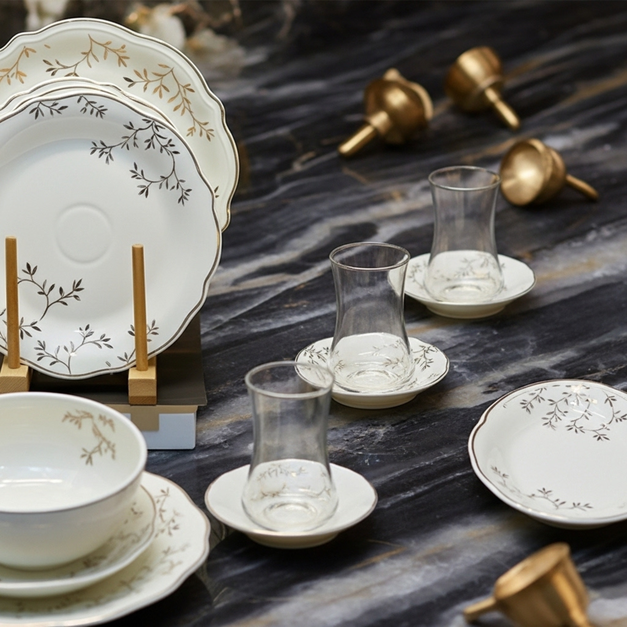 Service Petit-Déjeuner Porcelaine – Tunisie | Fiolla Home