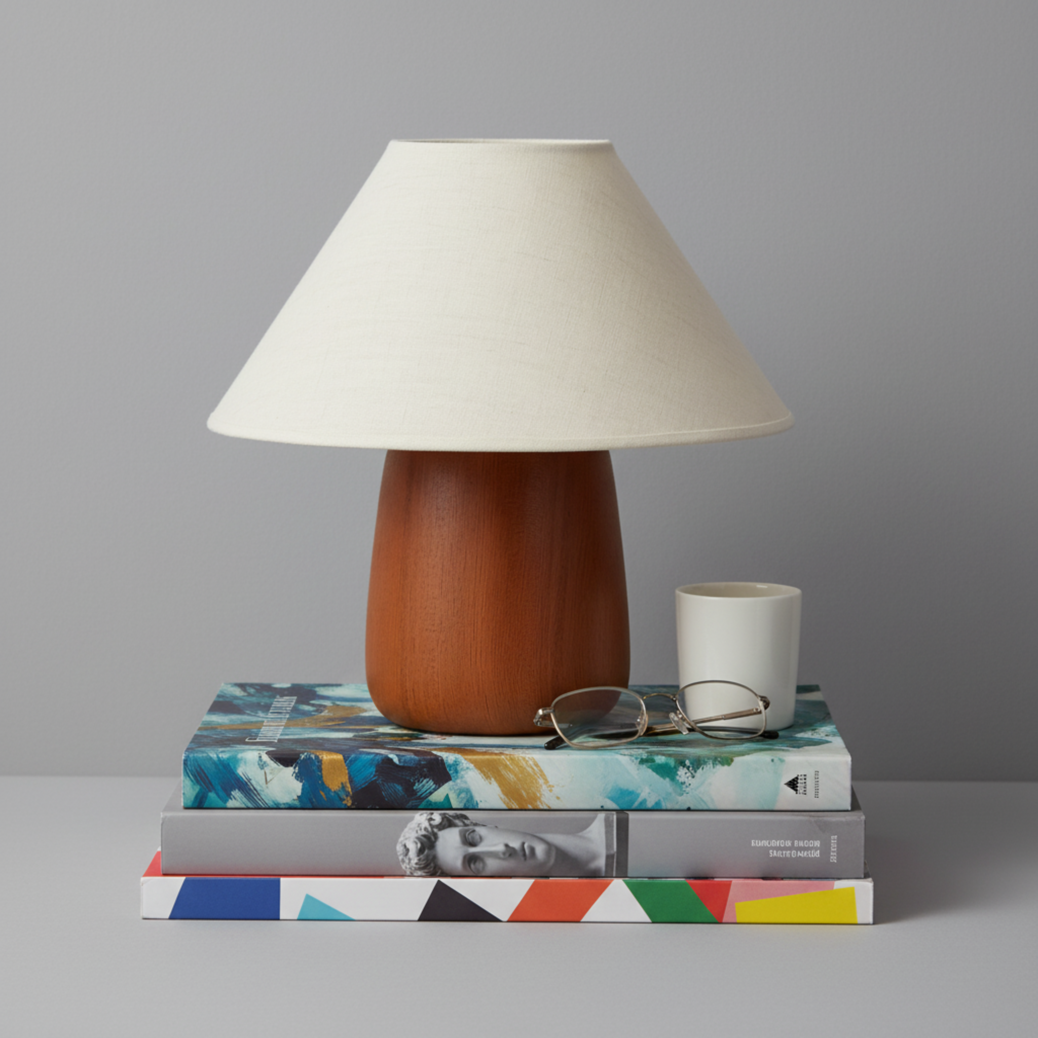 Lampe de Table Design en Bois | Ambre | Vente en Tunisie