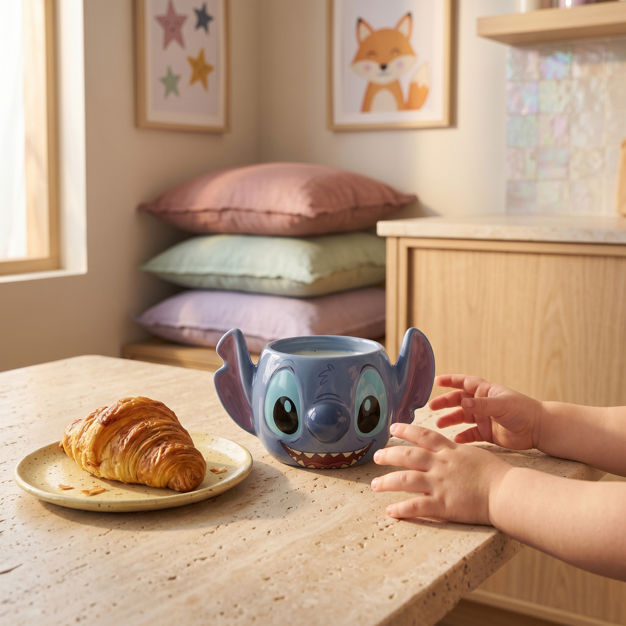 Mug 3D Stitch | Tasse Céramique Originale | Fiolla Home