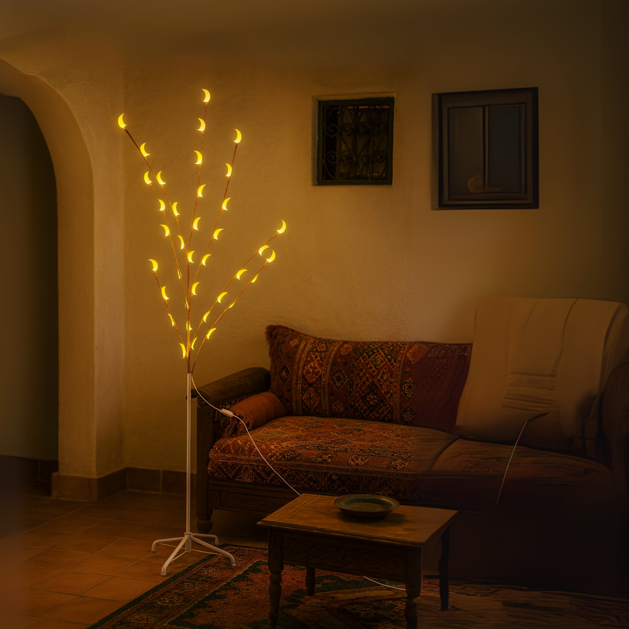 Lampadaire Lune LED Tunisie | Luminaire décoratif | Fiolla Home