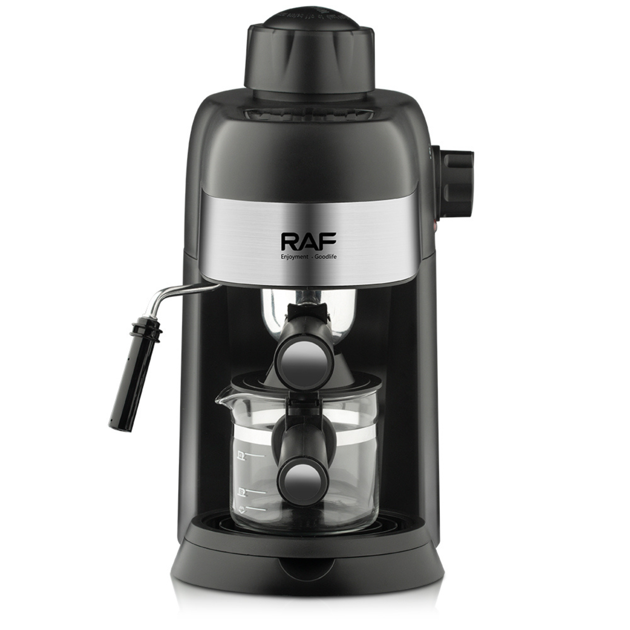 Cafetière Espresso RAF Italienne + Mousseur à Lait | Fiolla Home Tunisie